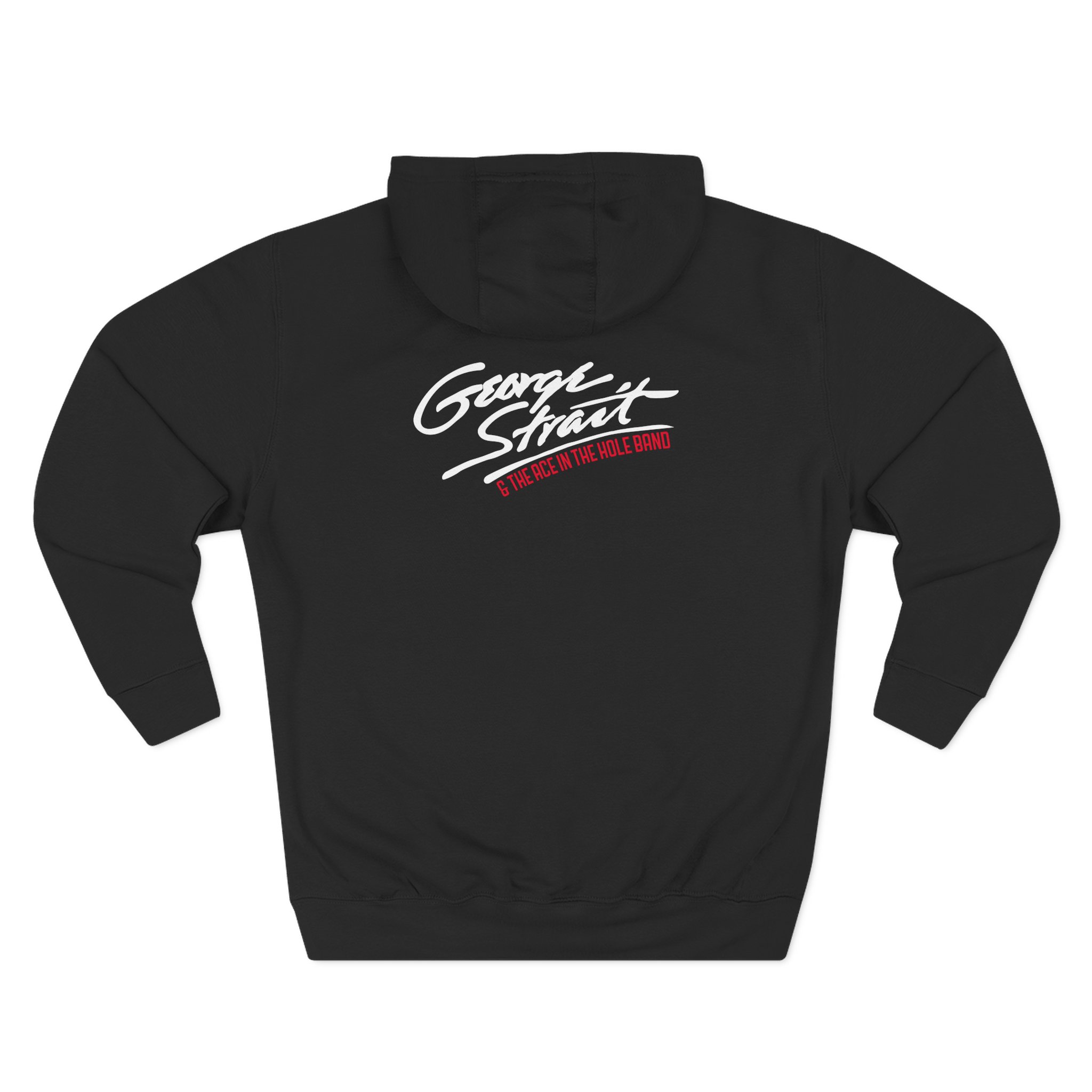 George Strait Satin Three-Panel Fleece Hoodie - Image 2