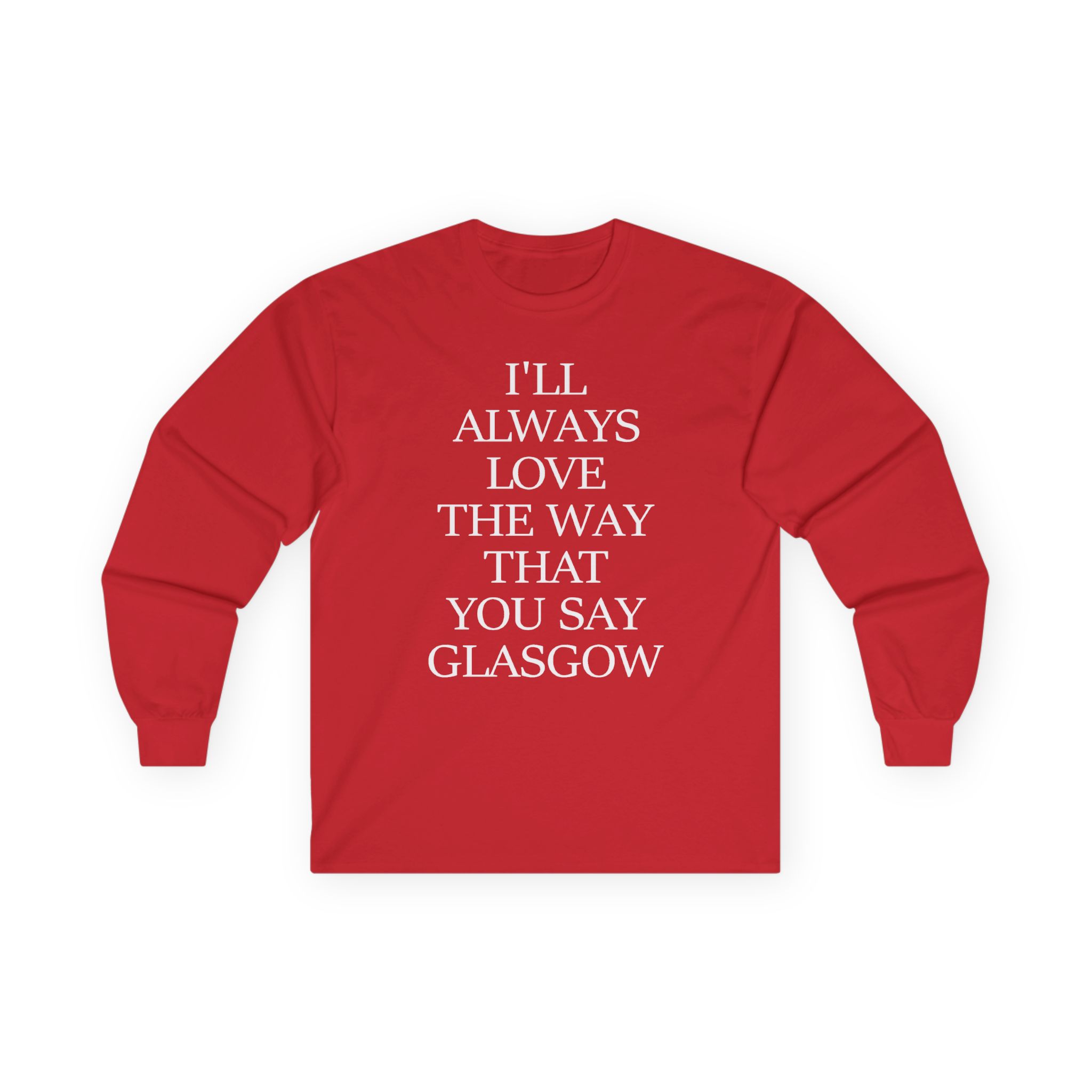 The Snuts I'll Always Love the Way That You Say Glasgow Unisex Ultra Cotton Long Sleeve Tee - Image 17