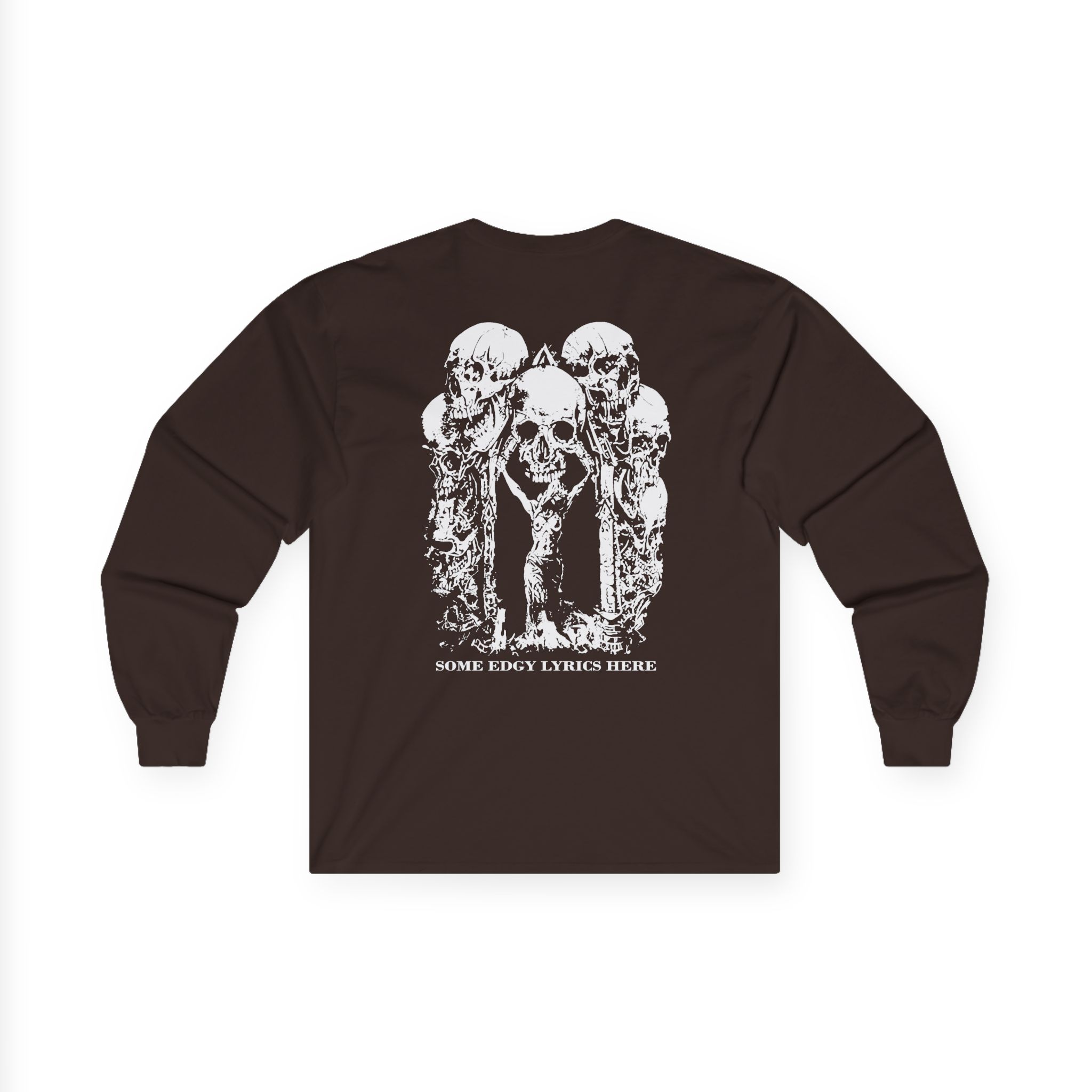 Paleface Swiss Edgy Halloween Unisex Ultra Cotton Long Sleeve Tee - Image 6