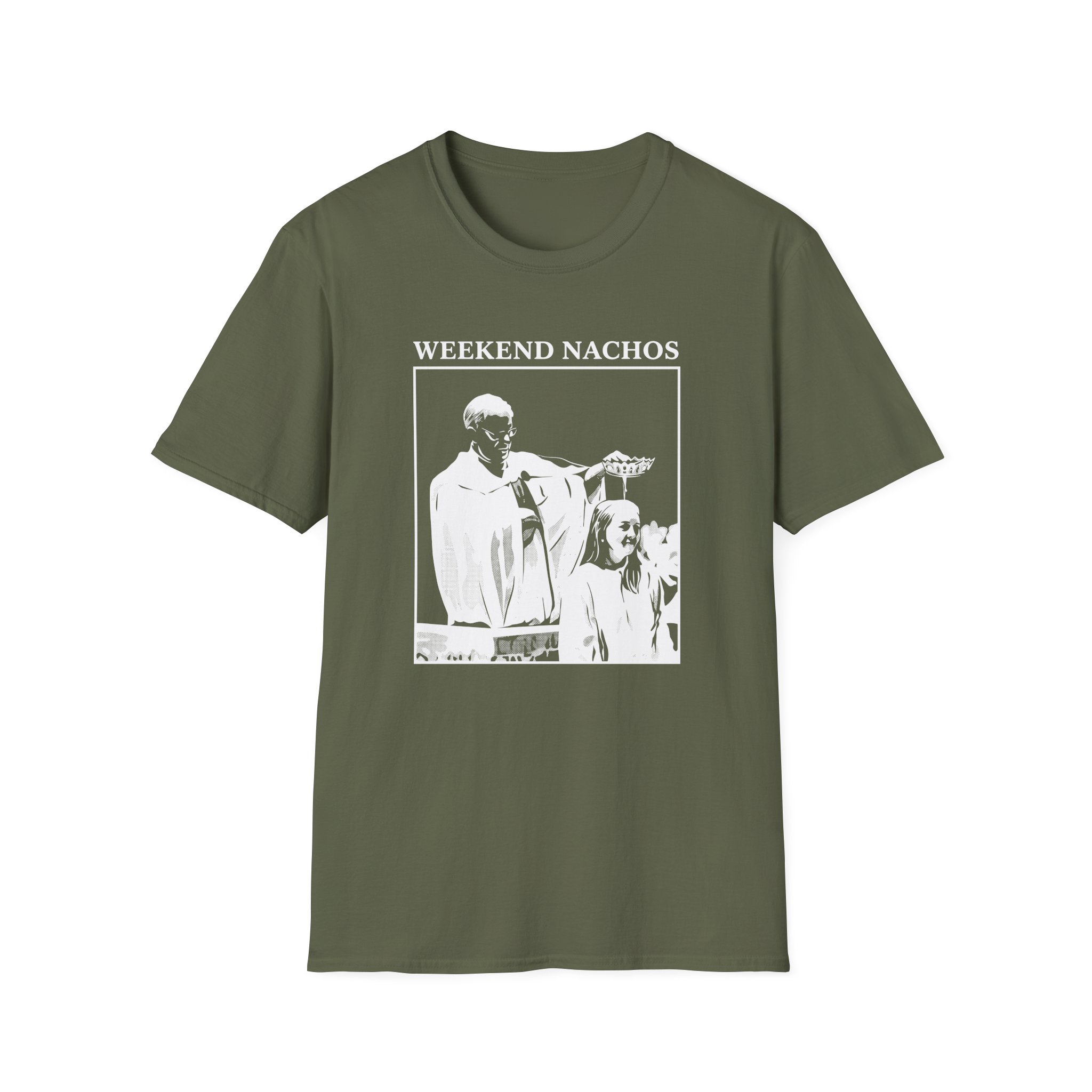 Weekend Nachos Unisex Softstyle T-Shirt - Image 5