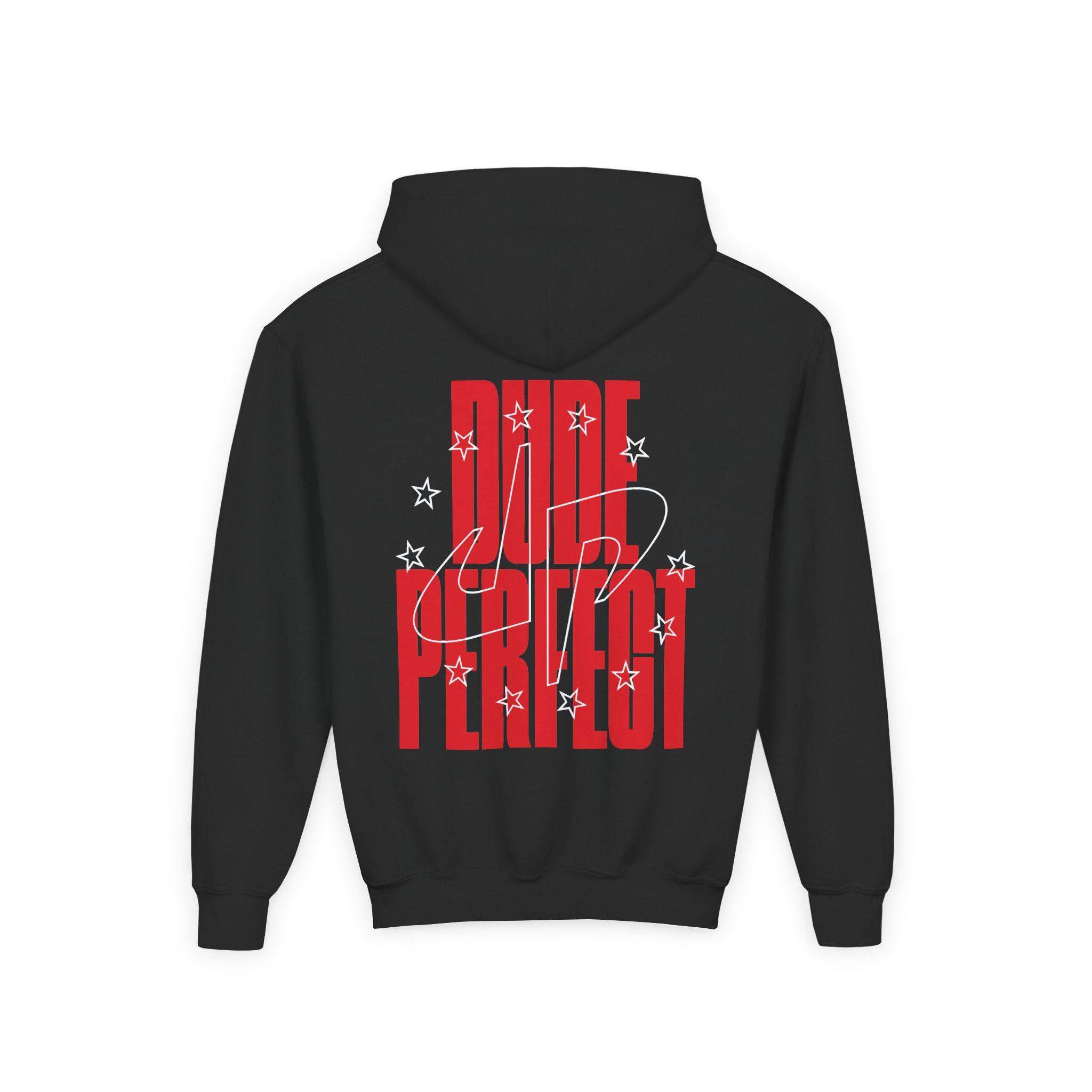 Dude Perfect All-american Youth Heavy Blend Hooded Sweatshirt - Image 4