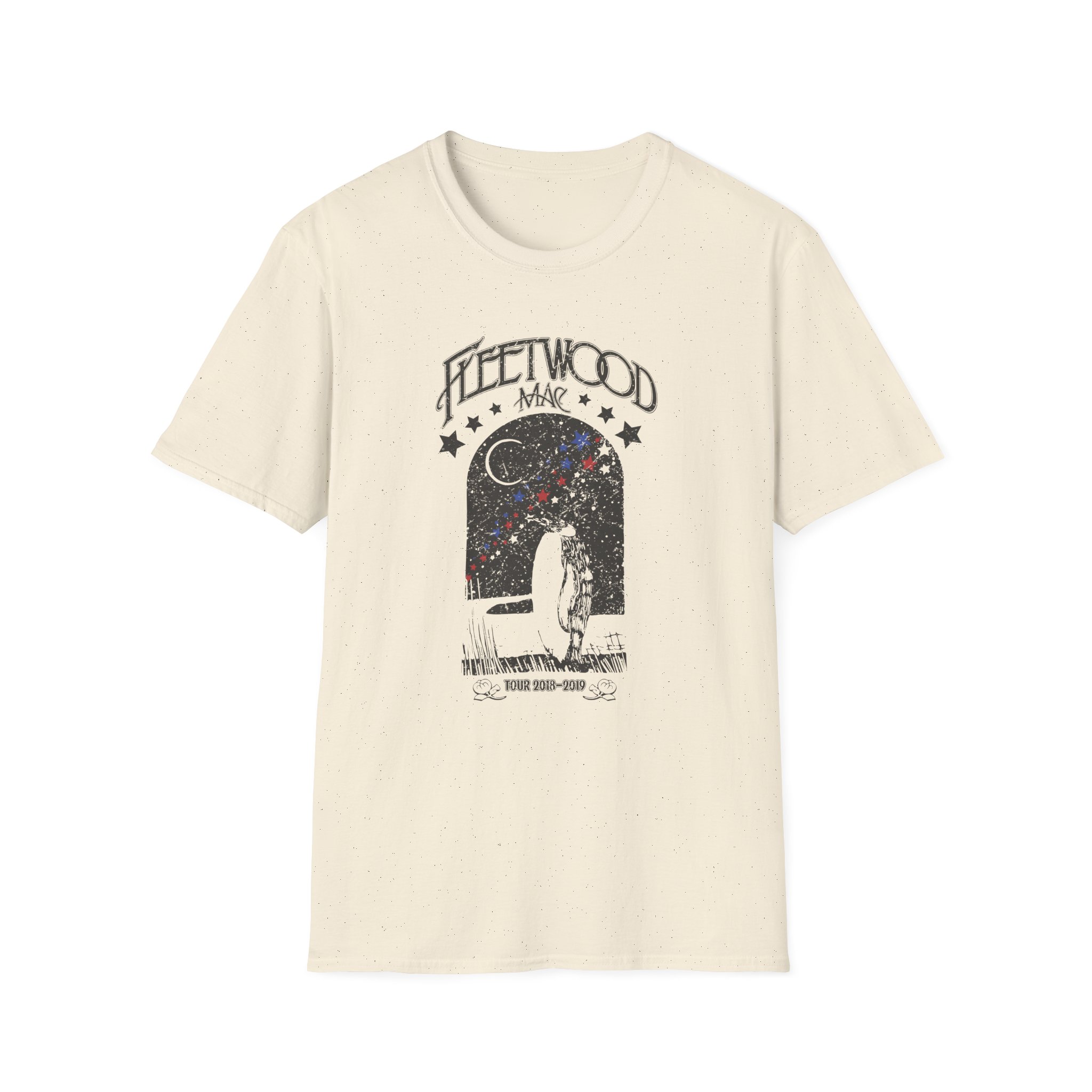 Fleetwood Mac Tour 2018 - 2019 Penguin Unisex Softstyle T-Shirt - Image 9
