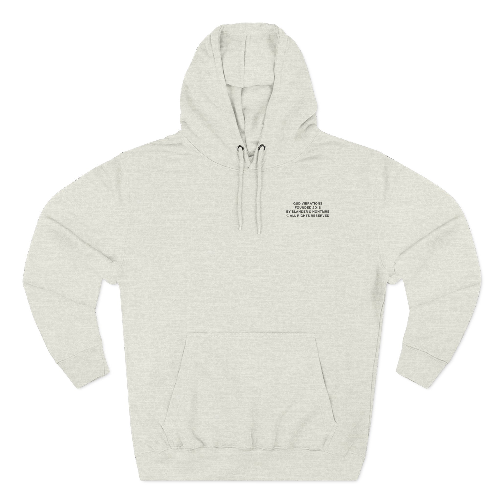 Slander Gud Vibrations Graffiti Three-Panel Fleece Hoodie - Image 9