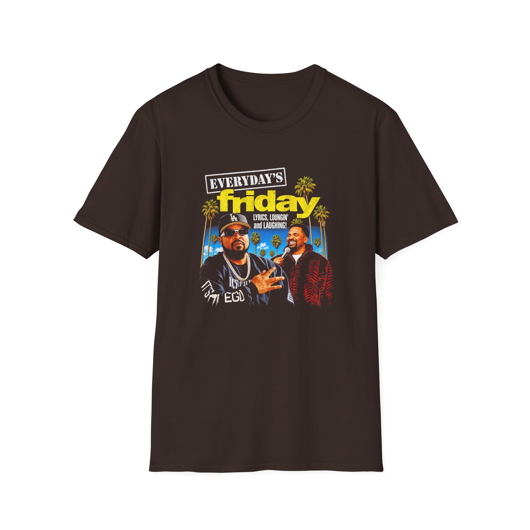 Ice Cube Everyday's Friday Unisex Softstyle T-Shirt - Image 3