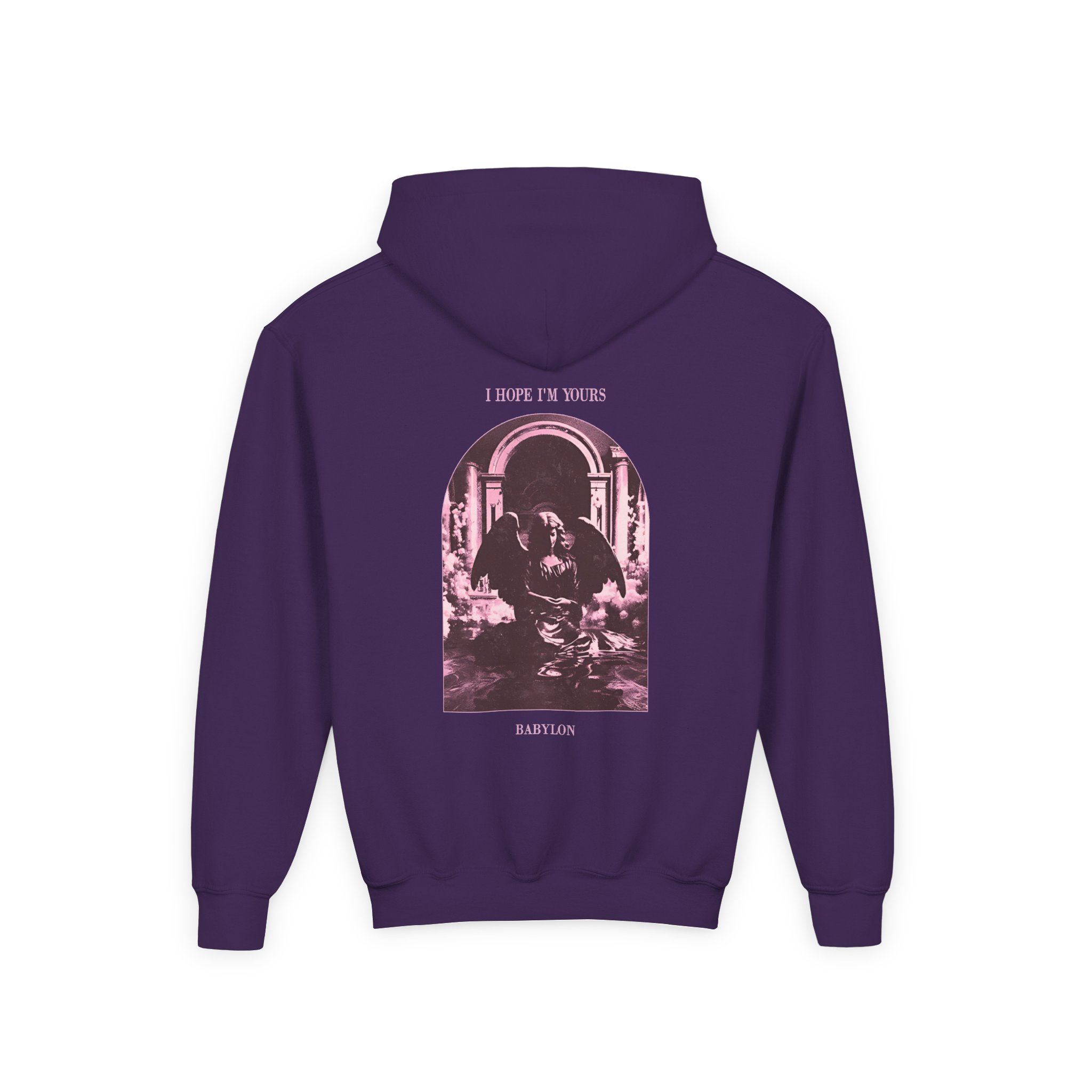 Babylon Mineral Wash Youth Heavy Blend Hooded Sweatshirt - Image 8
