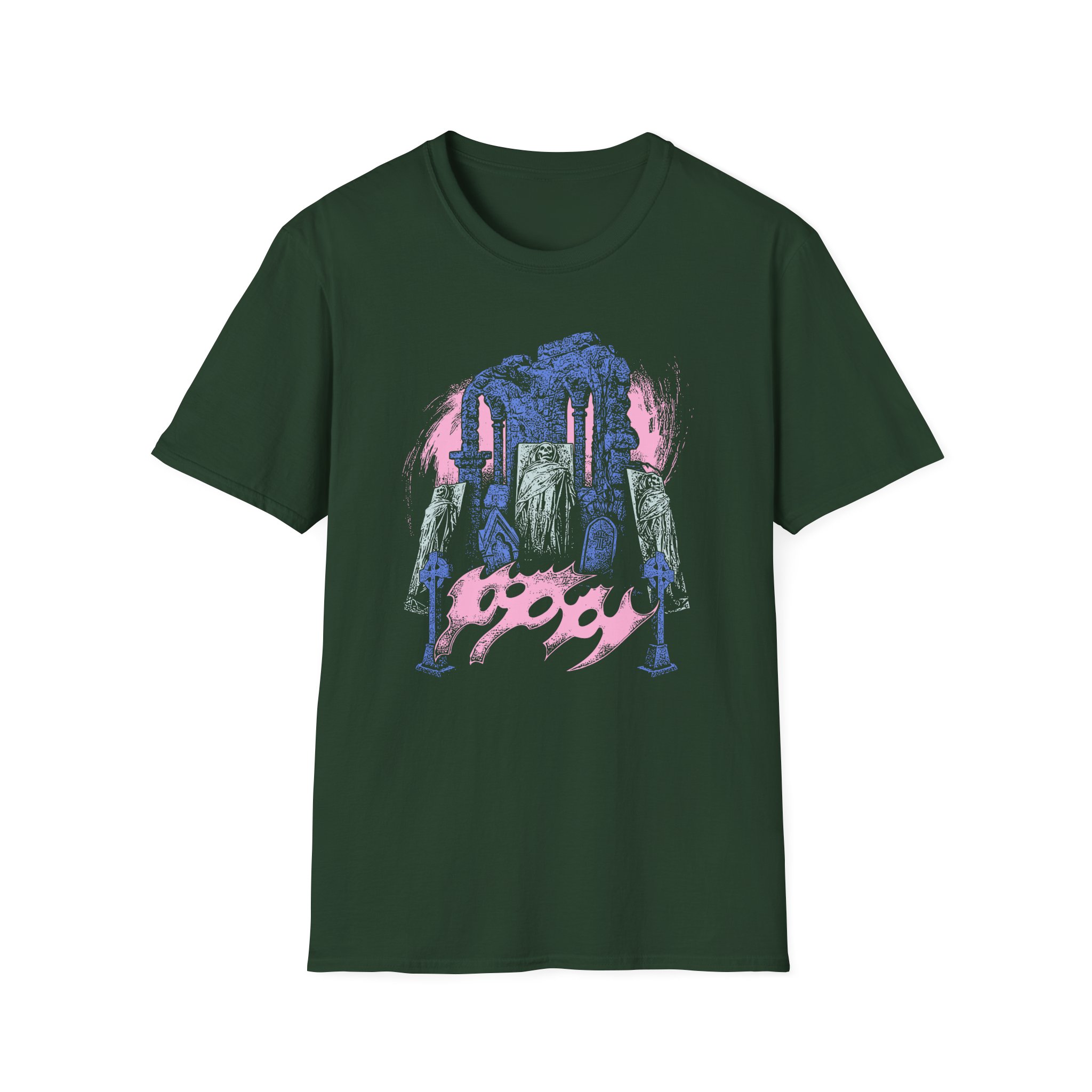 Poppy Dig Unisex Softstyle T-Shirt - Image 5