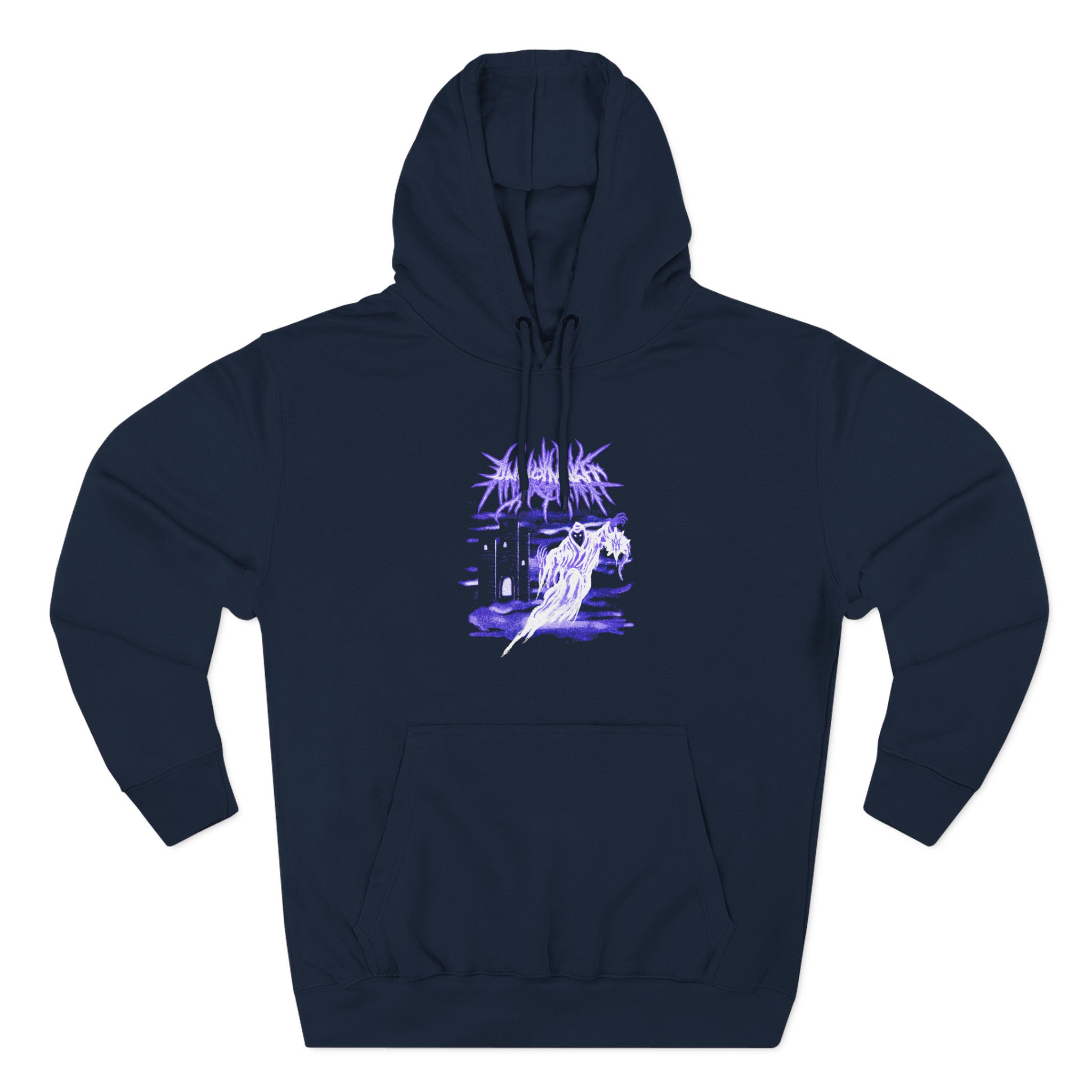 Angelmaker Spooky Three-Panel Fleece Hoodie - Image 5