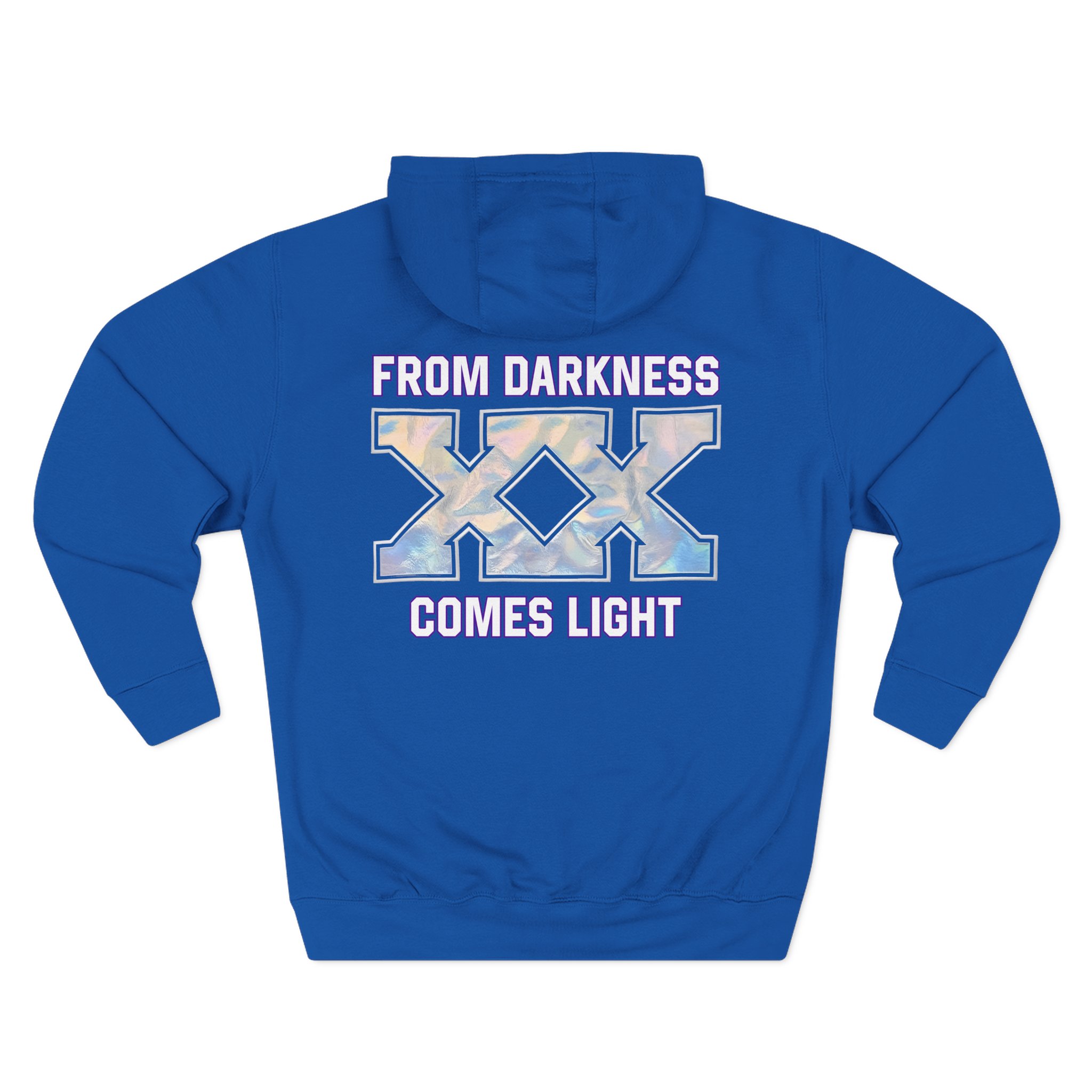 Deathpact From Darkness xx Comes Light Three-Panel Fleece Hoodie - Image 6