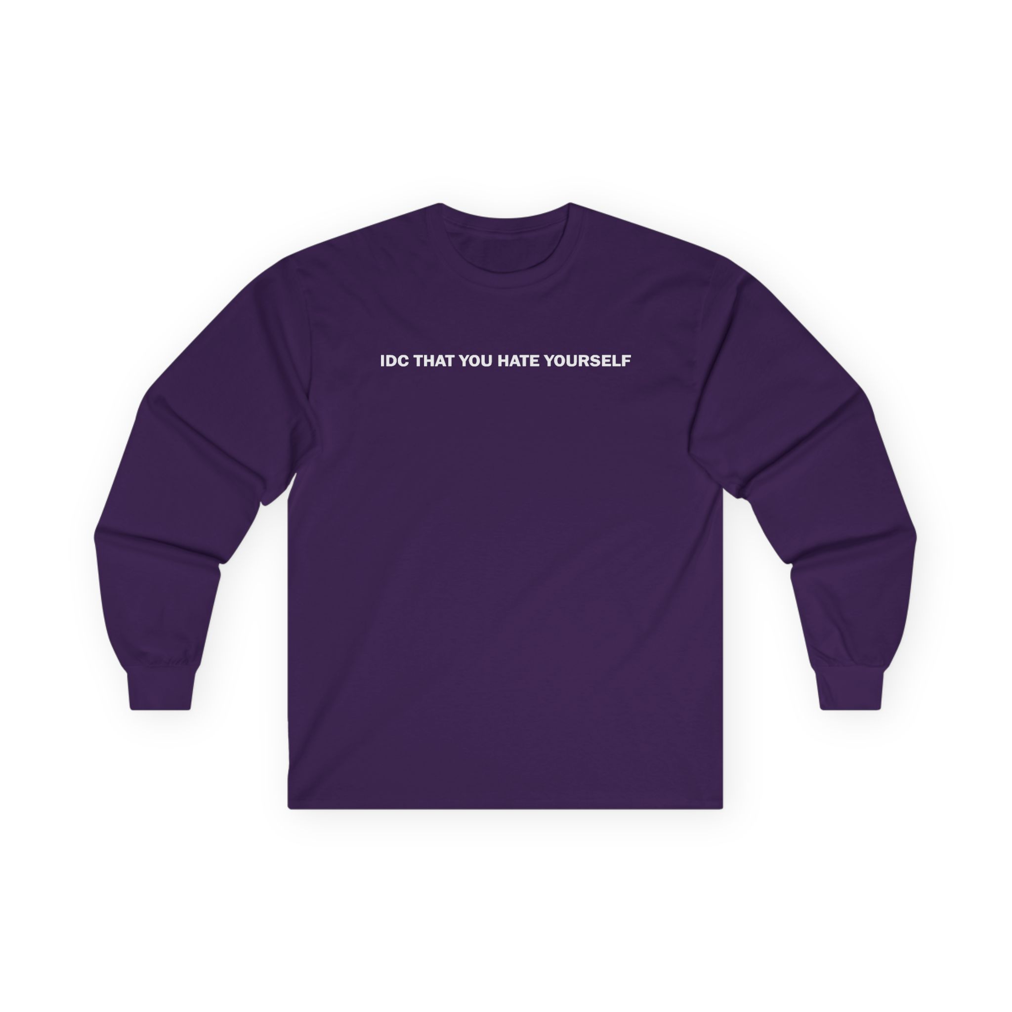 Knocked Loose Hate Yourself Unisex Ultra Cotton Long Sleeve Tee - Image 15
