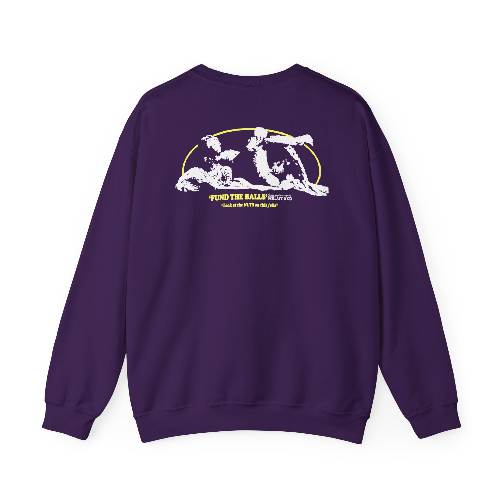 Jschlatt Thunder Balls Fun The Balls Unisex Heavy Blend™ Crewneck Sweatshirt - Image 14