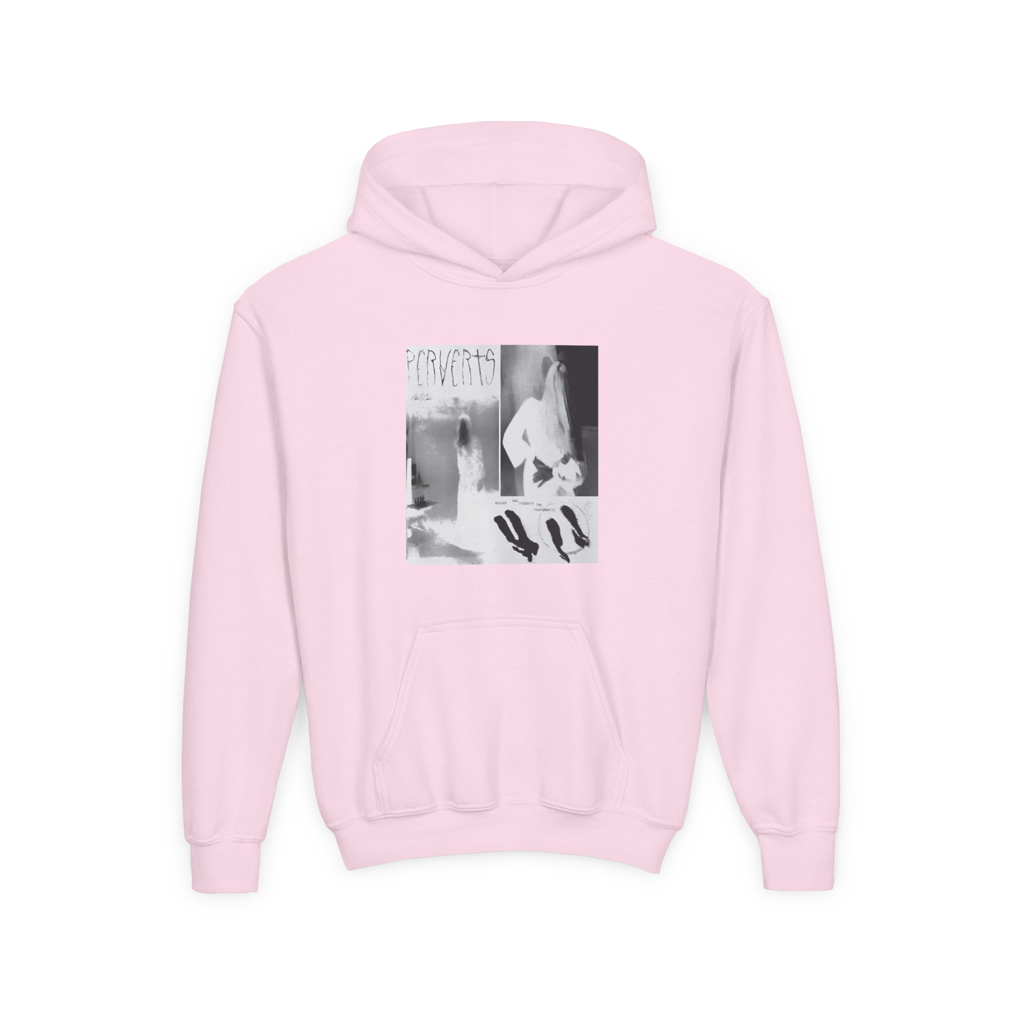 Youth Ethel Cain Perverts Heavy Blend Hooded Sweatshirt - Image 13