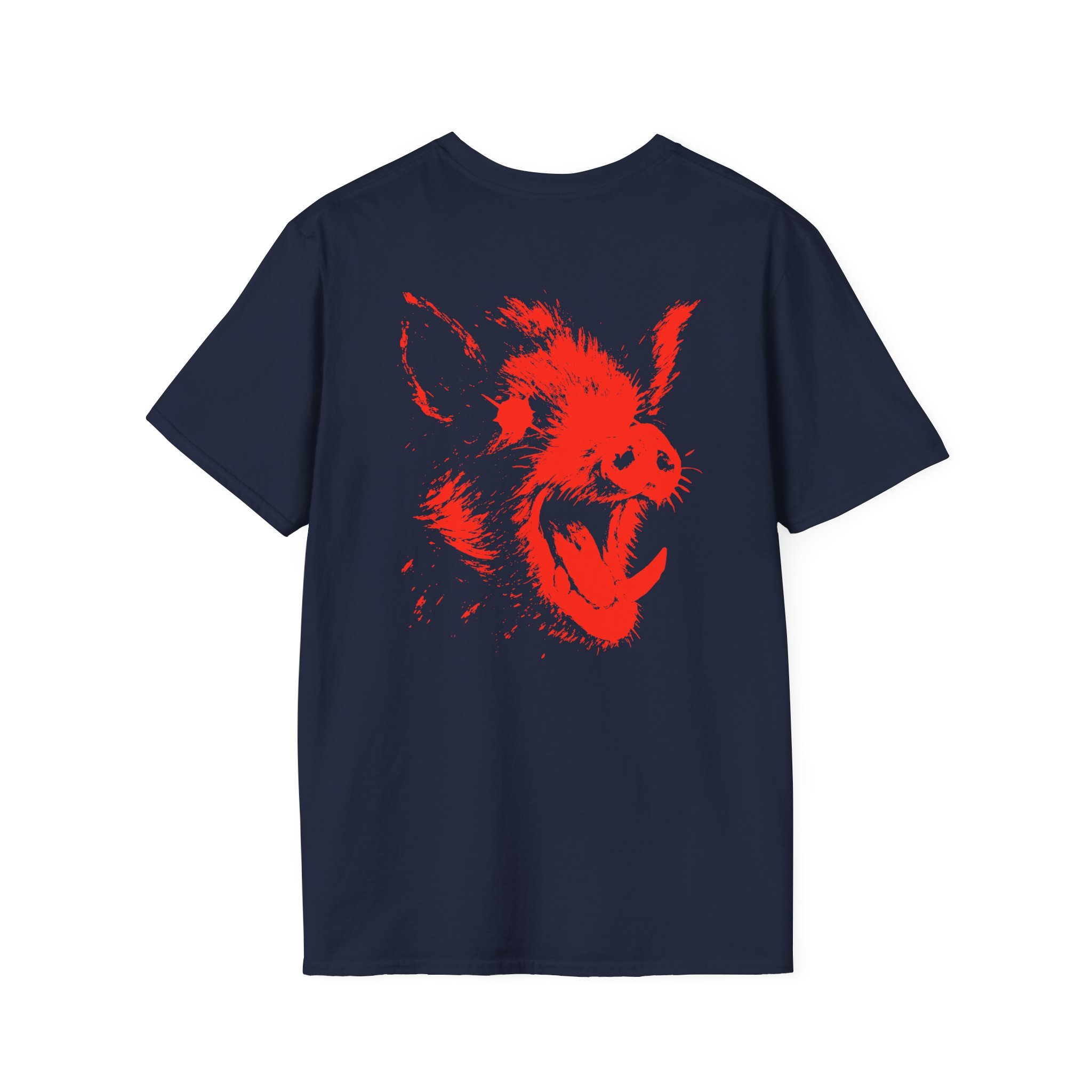 Bilmuri Kinda Hard Hog Unisex Softstyle T-Shirt - Image 4