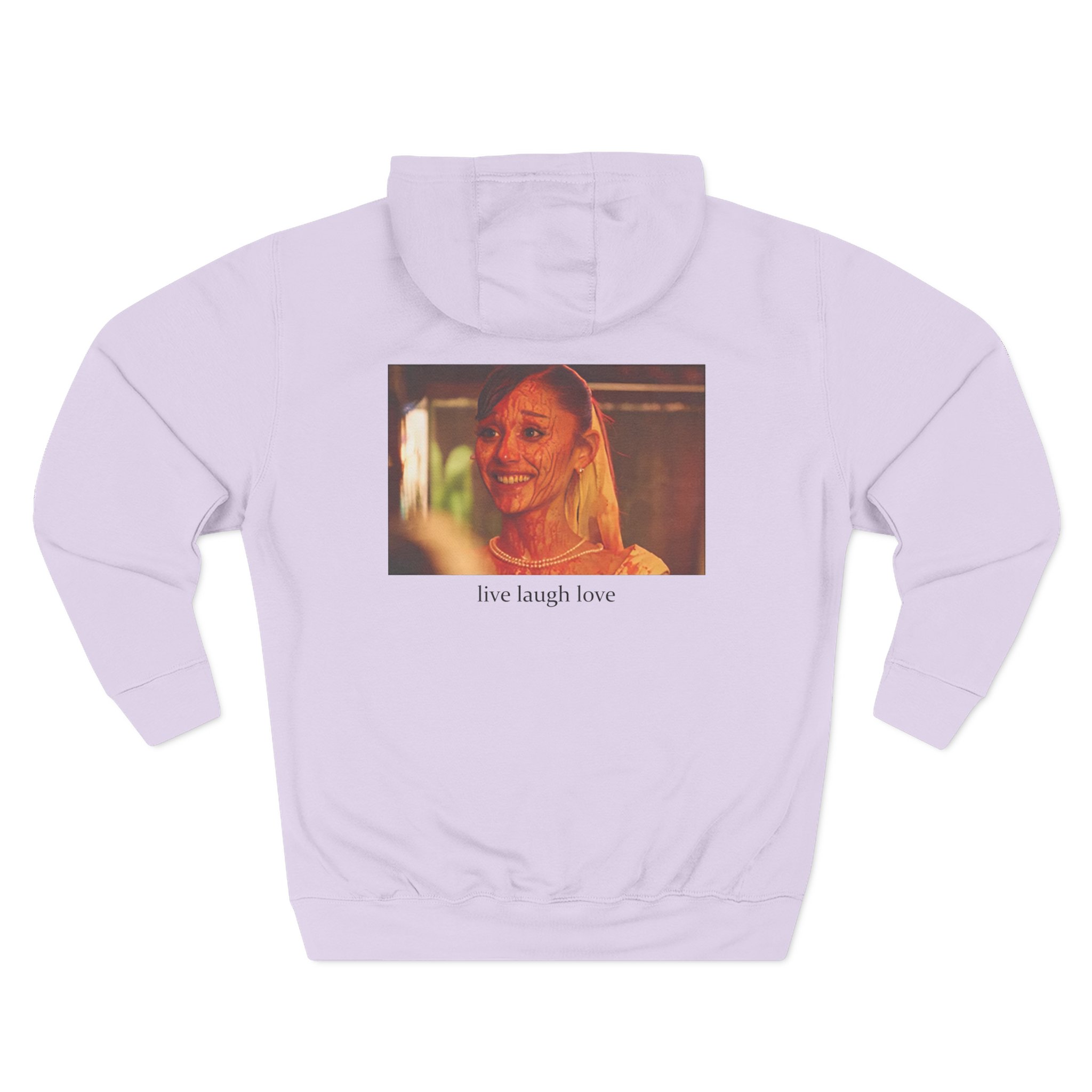 AG petal live laugh love Three-Panel Fleece Hoodie - Image 16