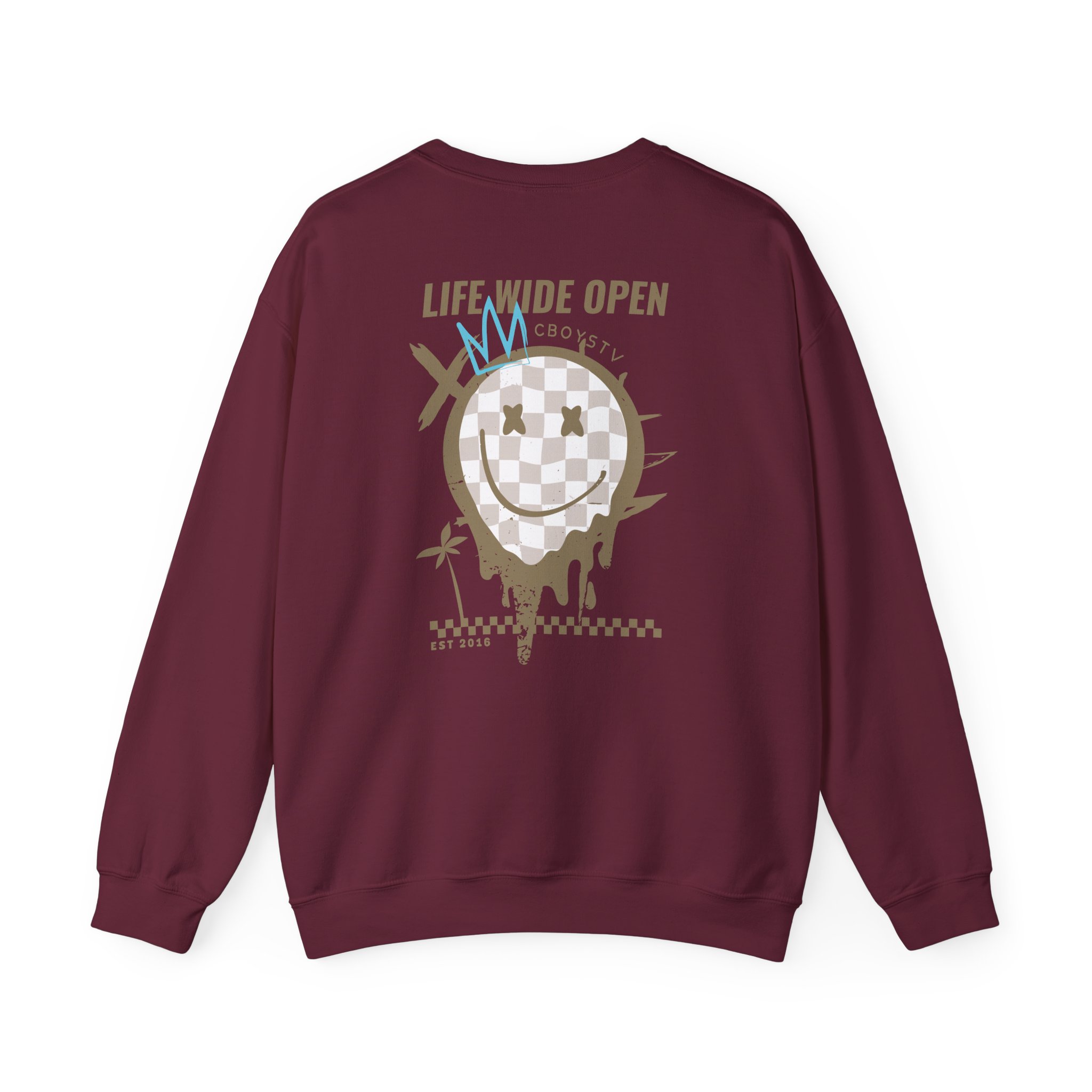 Cboystv Tan Rockstar Unisex Heavy Blend™ Crewneck Sweatshirt - Image 4