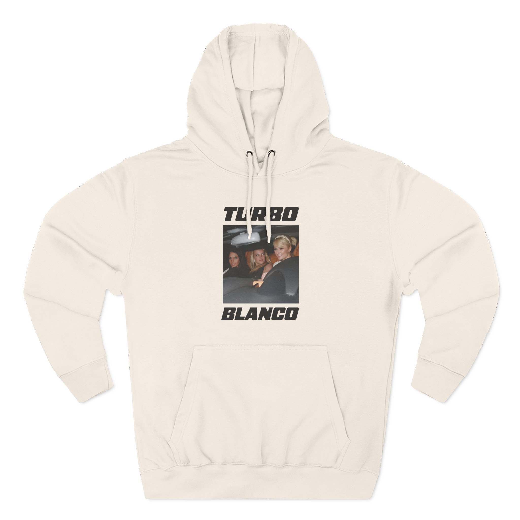 Chris Lorenzo Turbo Blanco Three-Panel Fleece Hoodie - Image 5