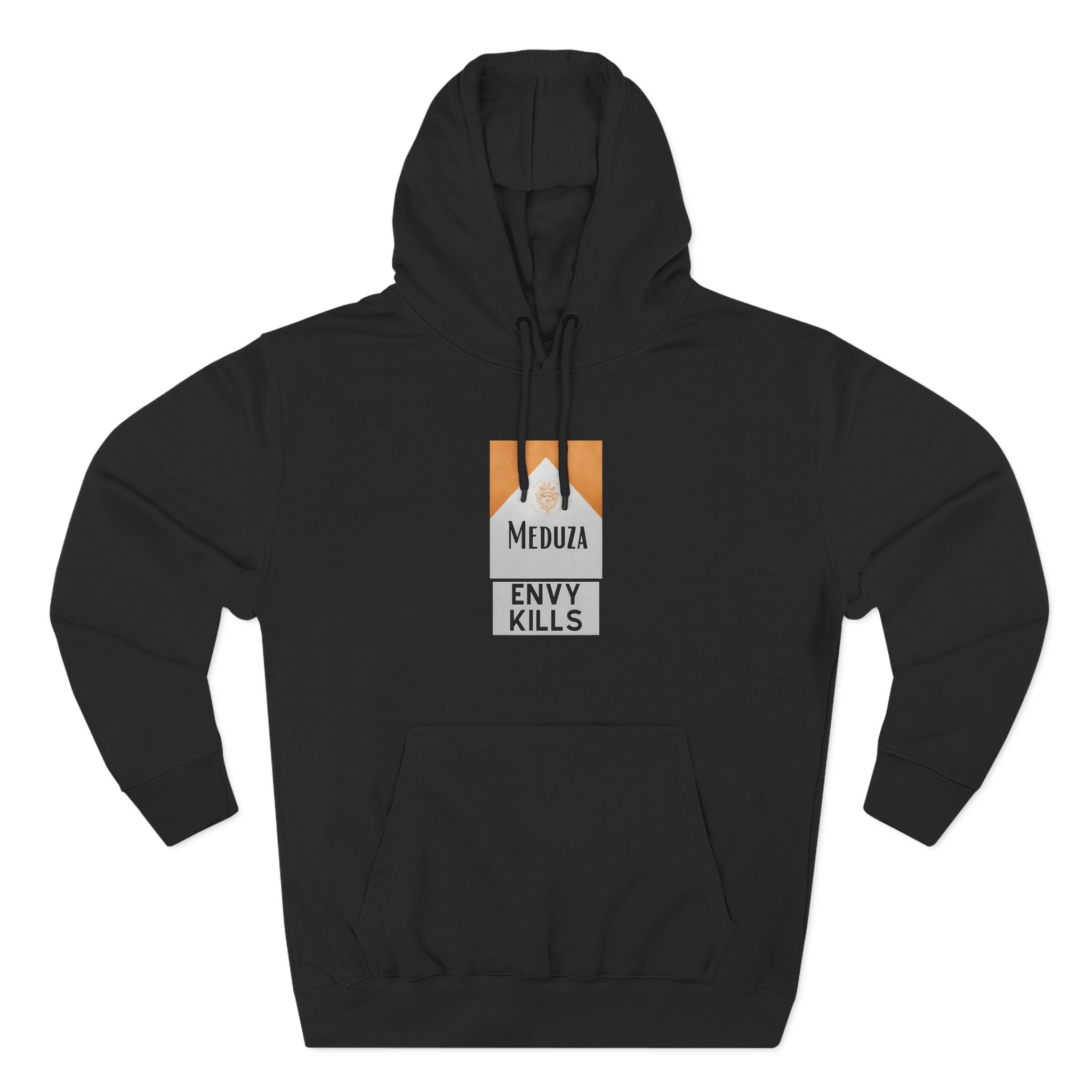 Meduza Envy Boxy Tie-dyed Three-Panel Fleece Hoodie