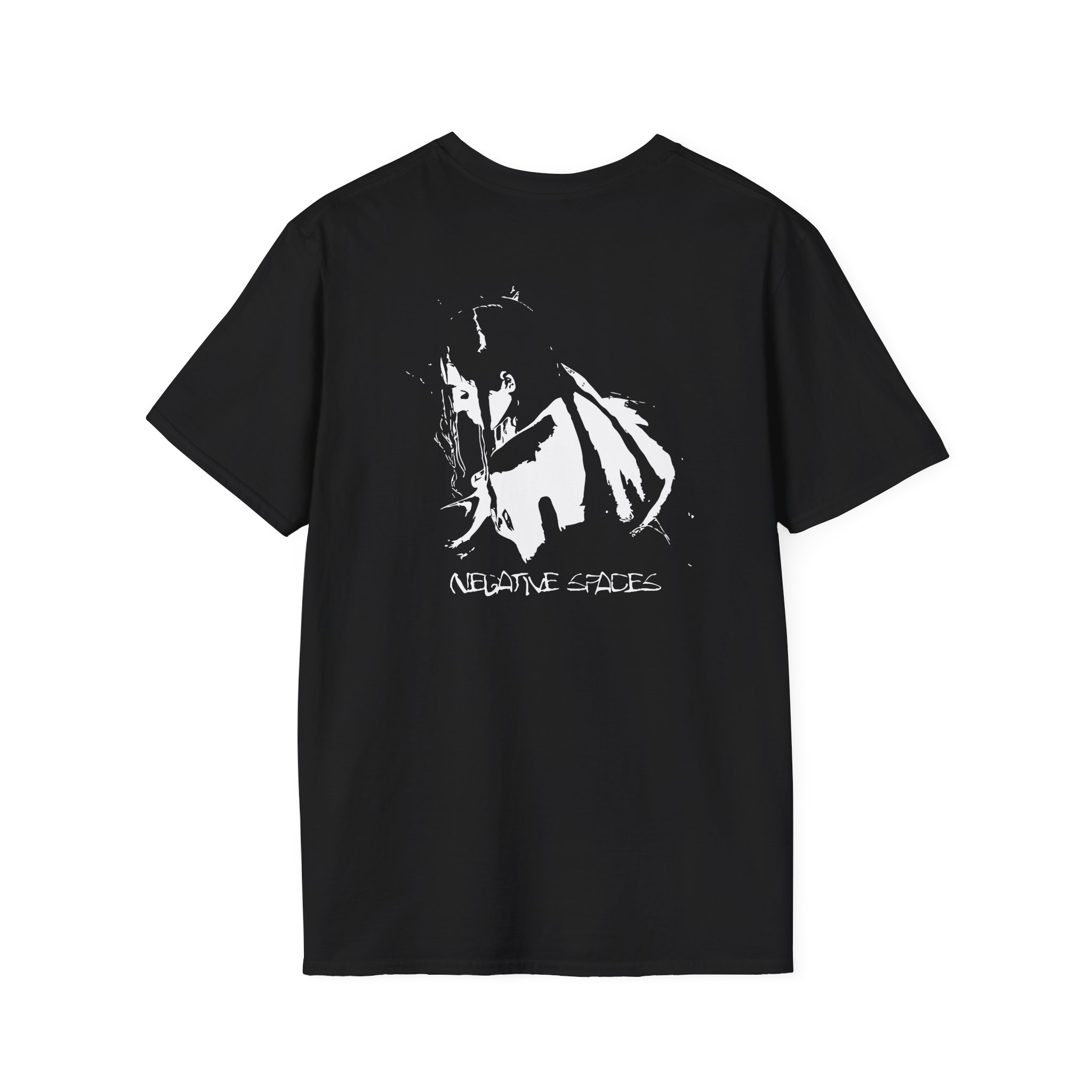 Poppy Negative Spaces Unisex Softstyle T-Shirt - Image 2