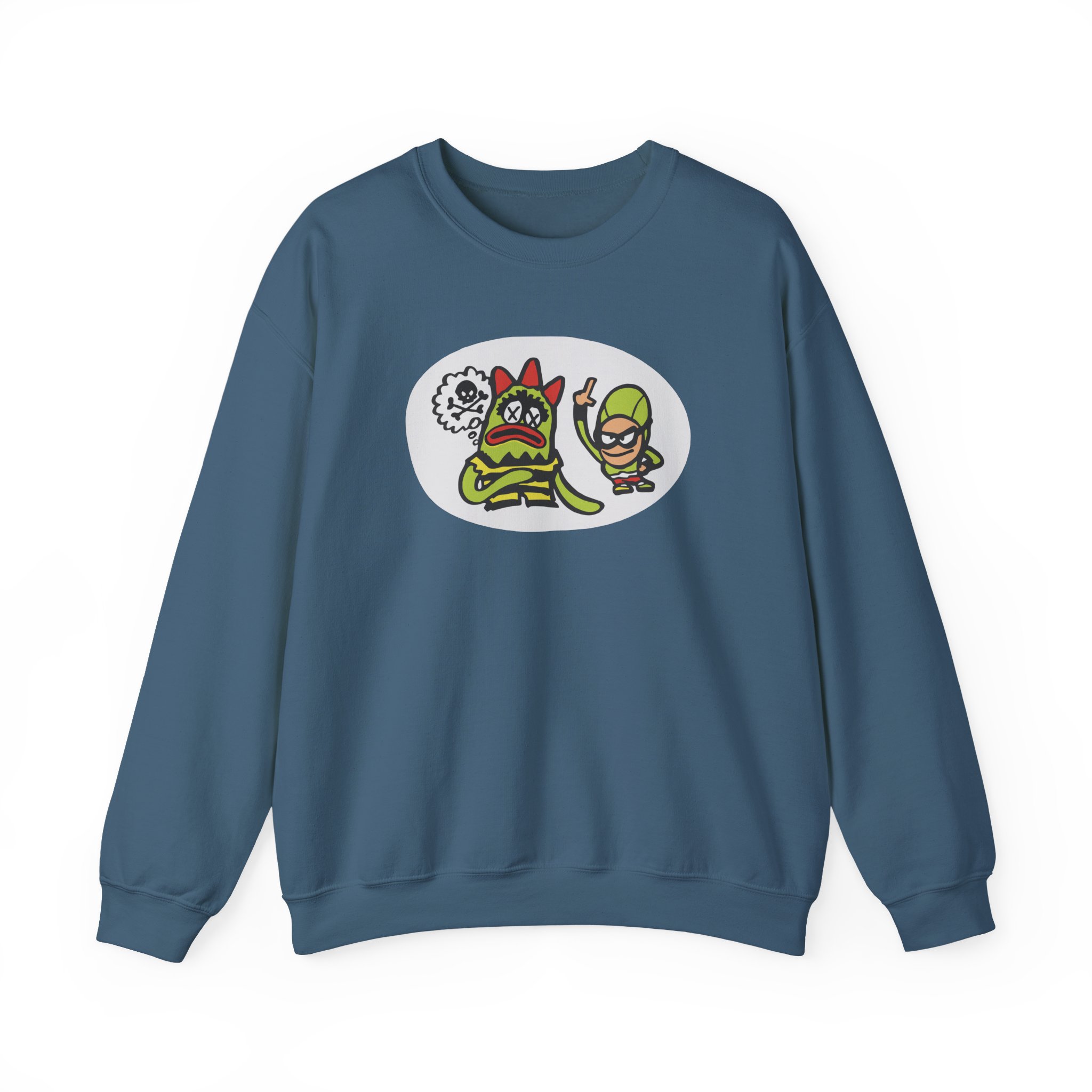 The Aquabats Bat Commander Unisex Heavy Blend™ Crewneck Sweatshirt - Image 13