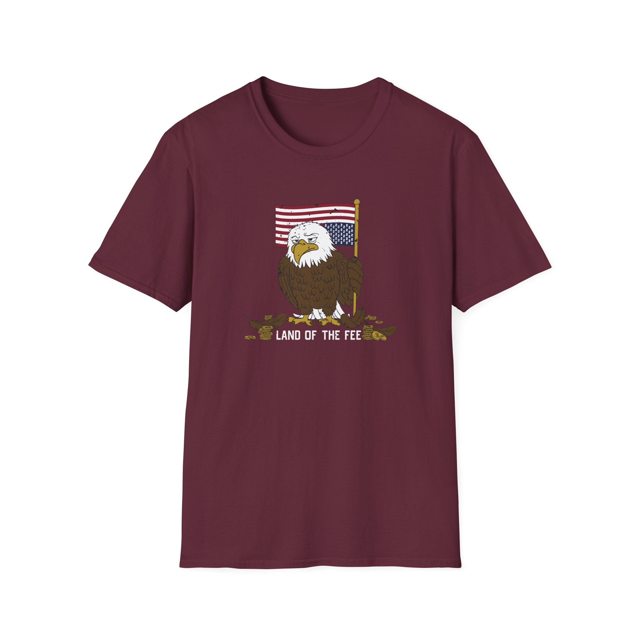 Roman Atwood Land of the Fee 2.0 Unisex Softstyle T-Shirt - Image 3