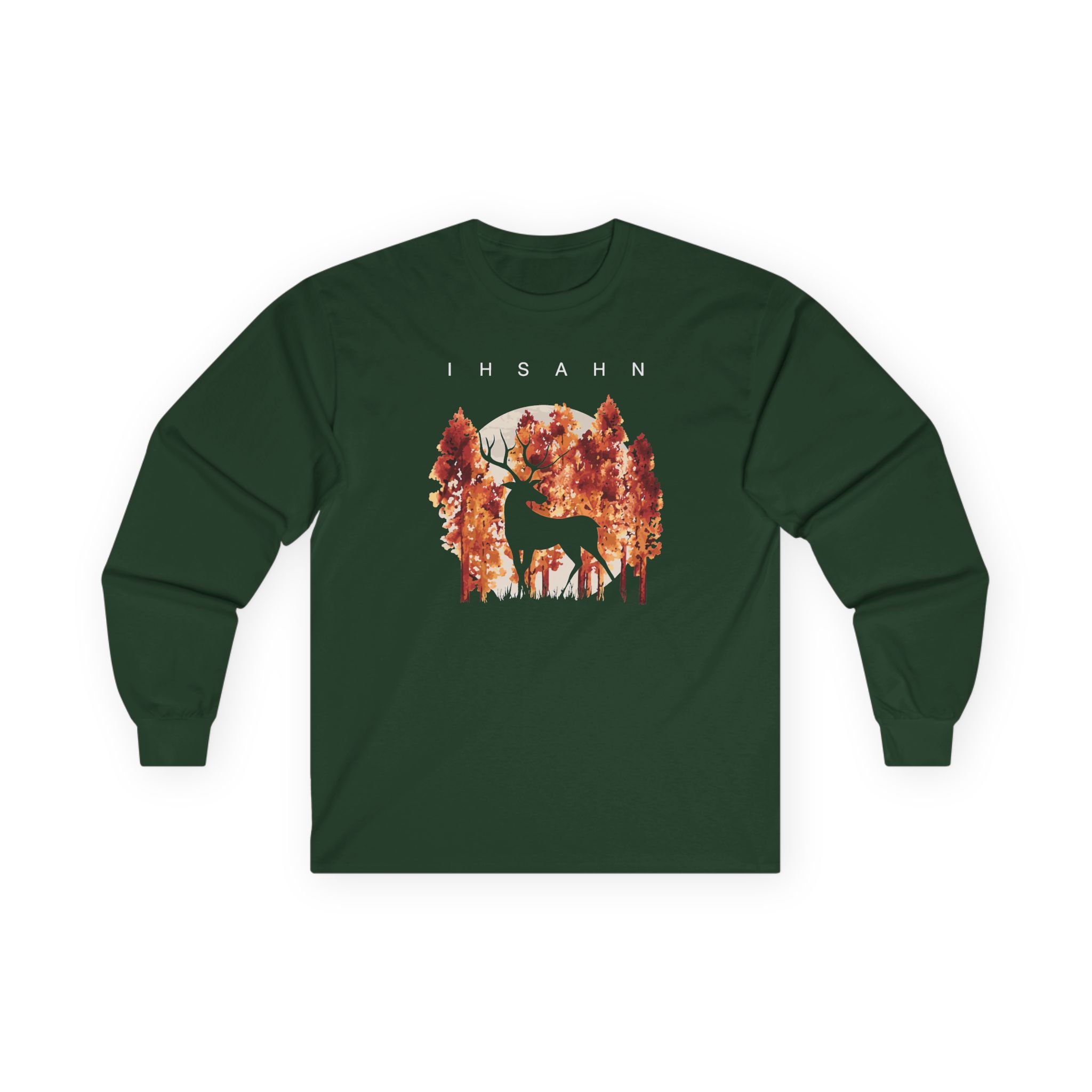 Ihsahn Silhouette Unisex Ultra Cotton Long Sleeve Tee - Image 5