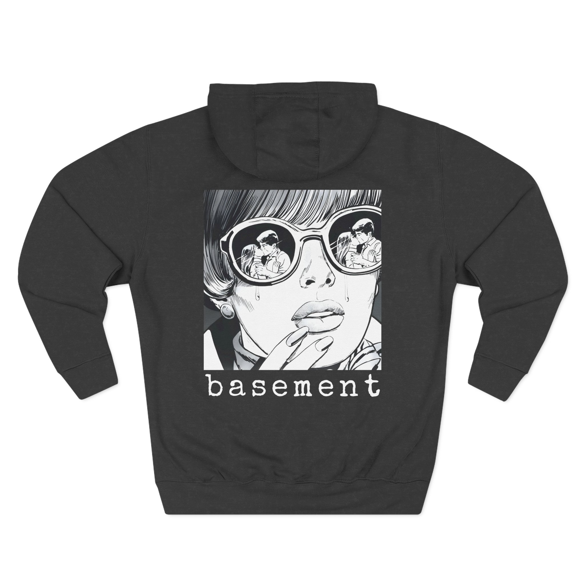 Cold Cuts Basement Couple Three-Panel Fleece Hoodie - Image 4