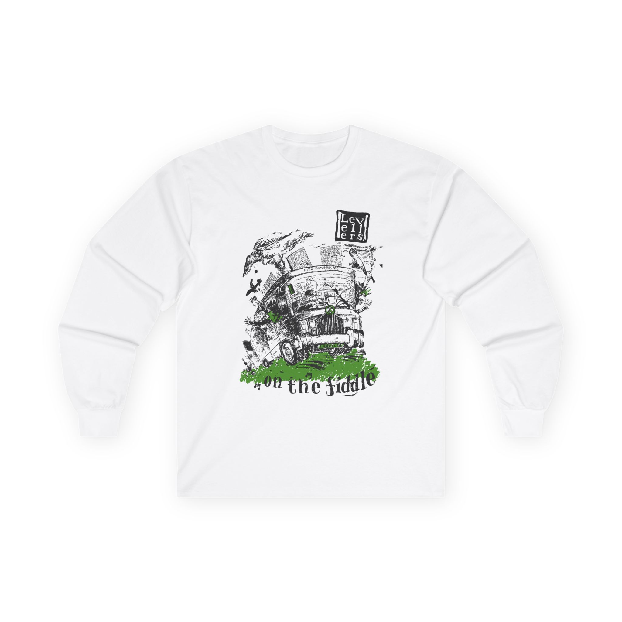 Levellers on the Fiddle Unisex Ultra Cotton Long Sleeve Tee
