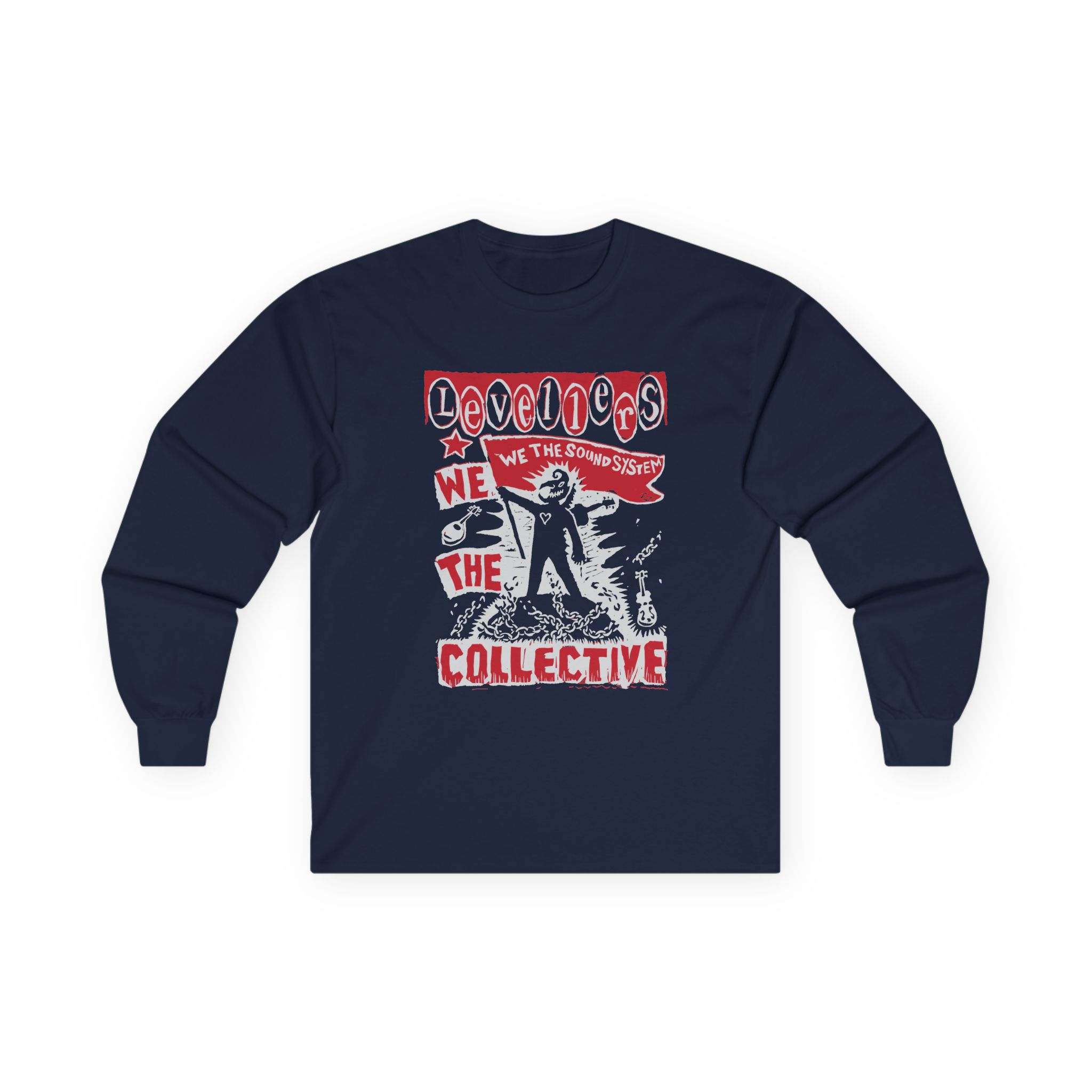 Levellers 2025 March We the Collective Tour Unisex Ultra Cotton Long Sleeve Tee - Image 9
