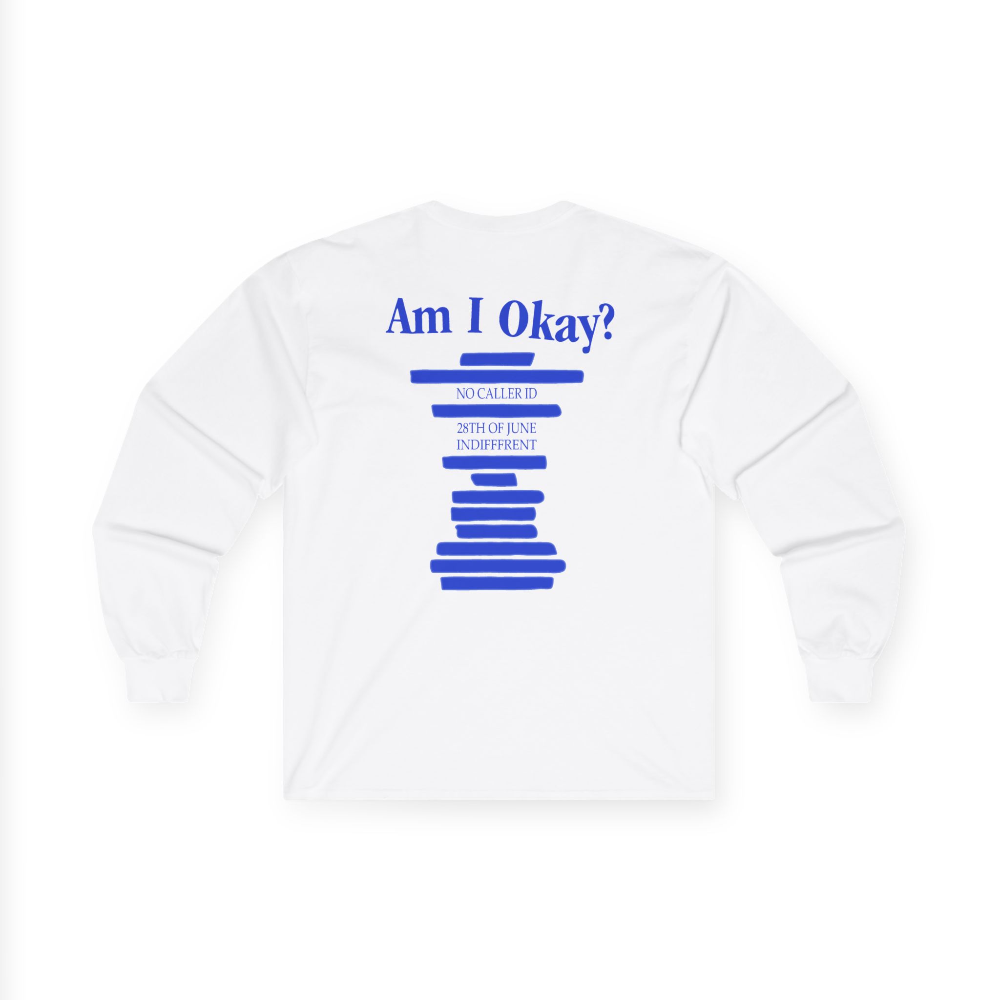 Megan Moroney Am I Okay? Tracklist Unisex Ultra Cotton Long Sleeve Tee - Image 2