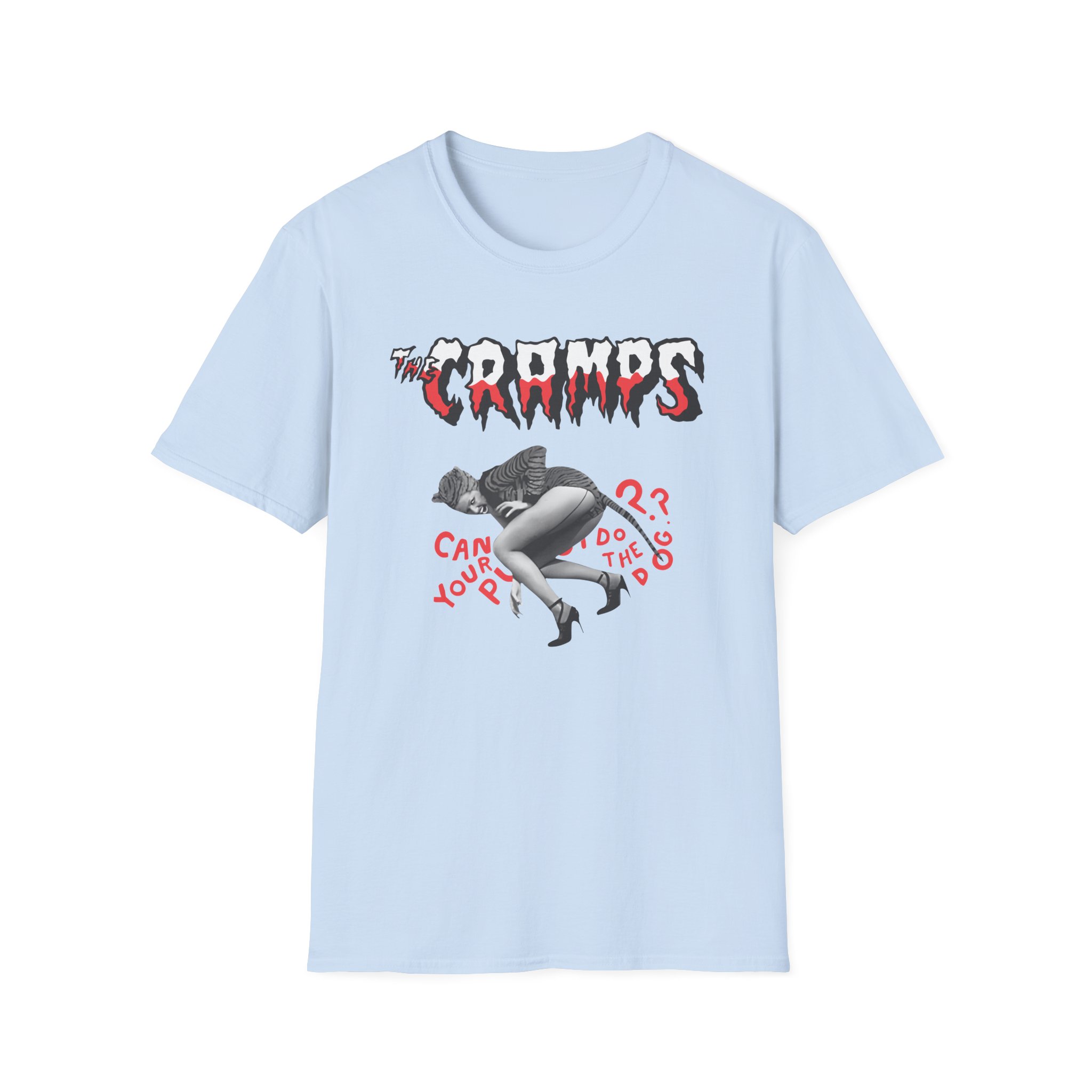 The Cramps Do the Dog Unisex Softstyle T-Shirt - Image 15