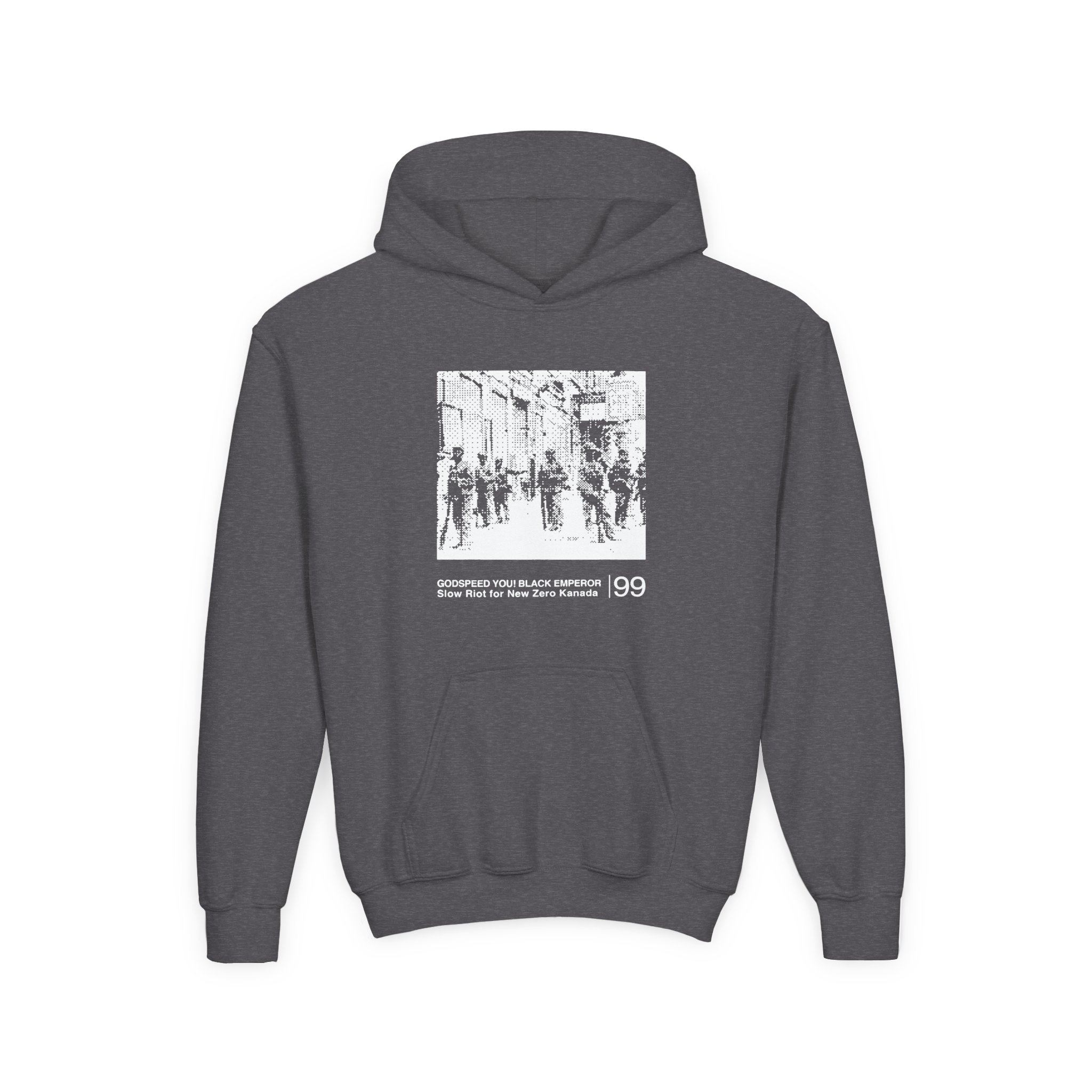 Godspeed You Black Emperor Youth Heavy Blend Hooded Sweatshirt - Image 7
