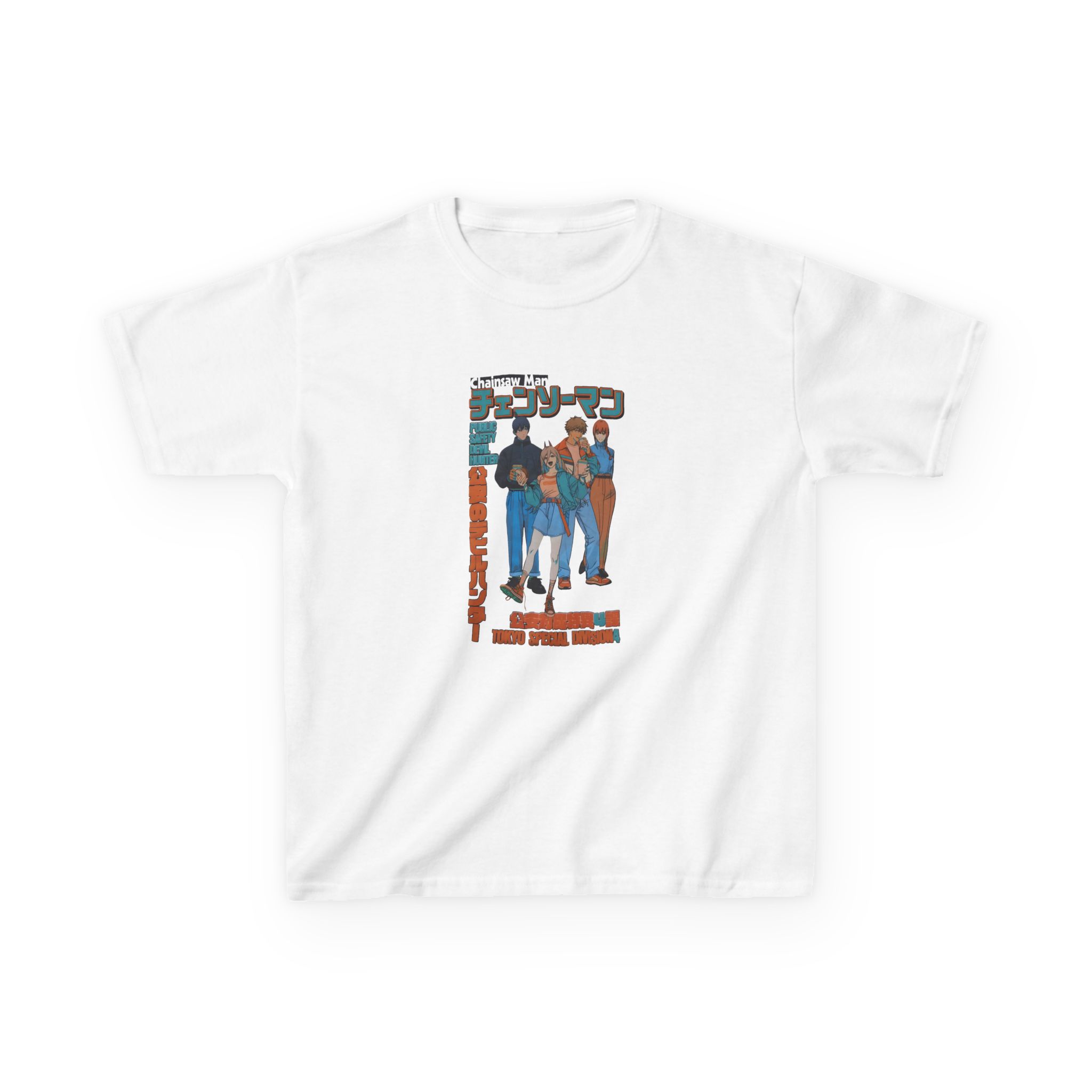Chainsaw Man Group Kids Heavy Cotton™ Tee