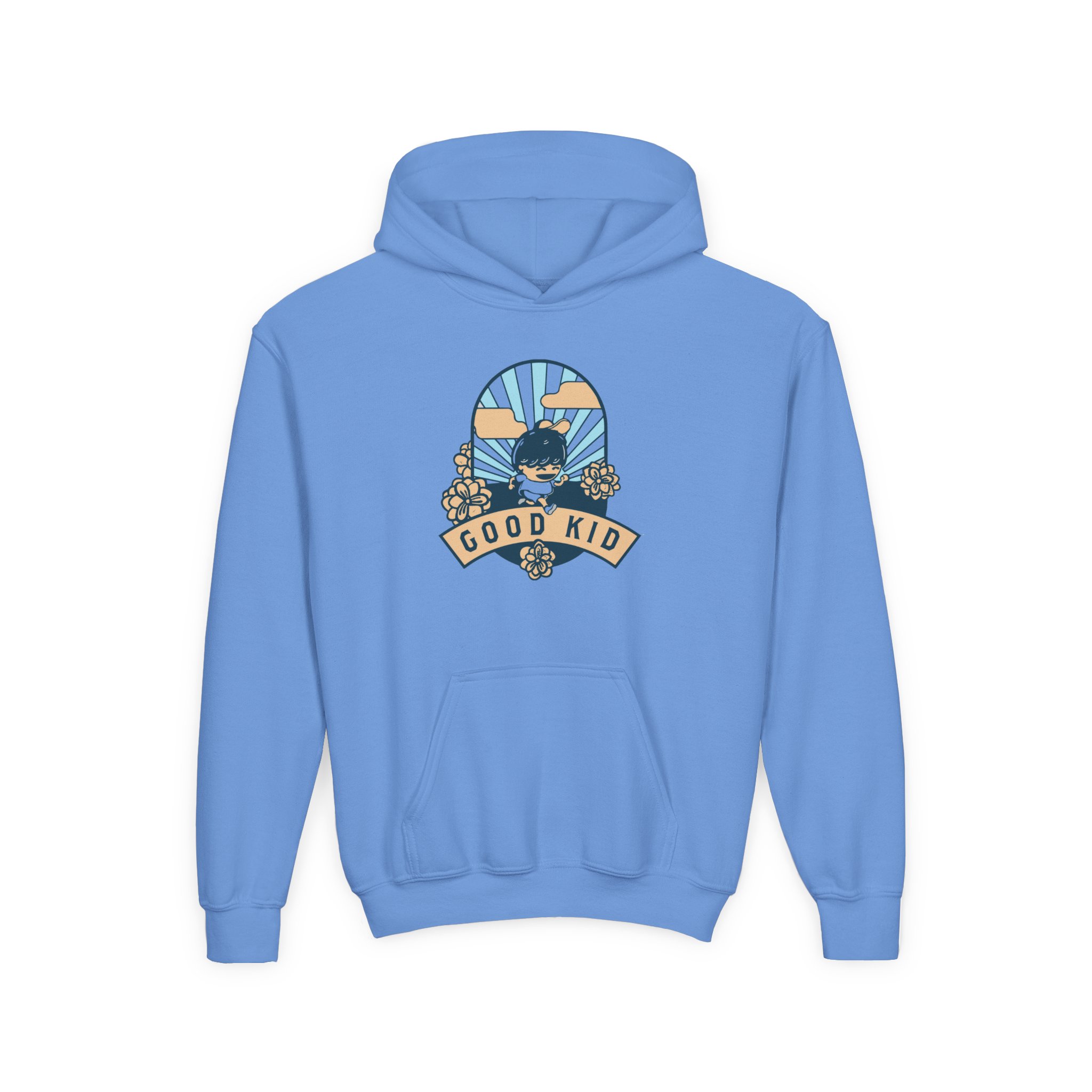 Good Kid Sunshine Youth Heavy Blend Hooded Sweatshirt - Image 9