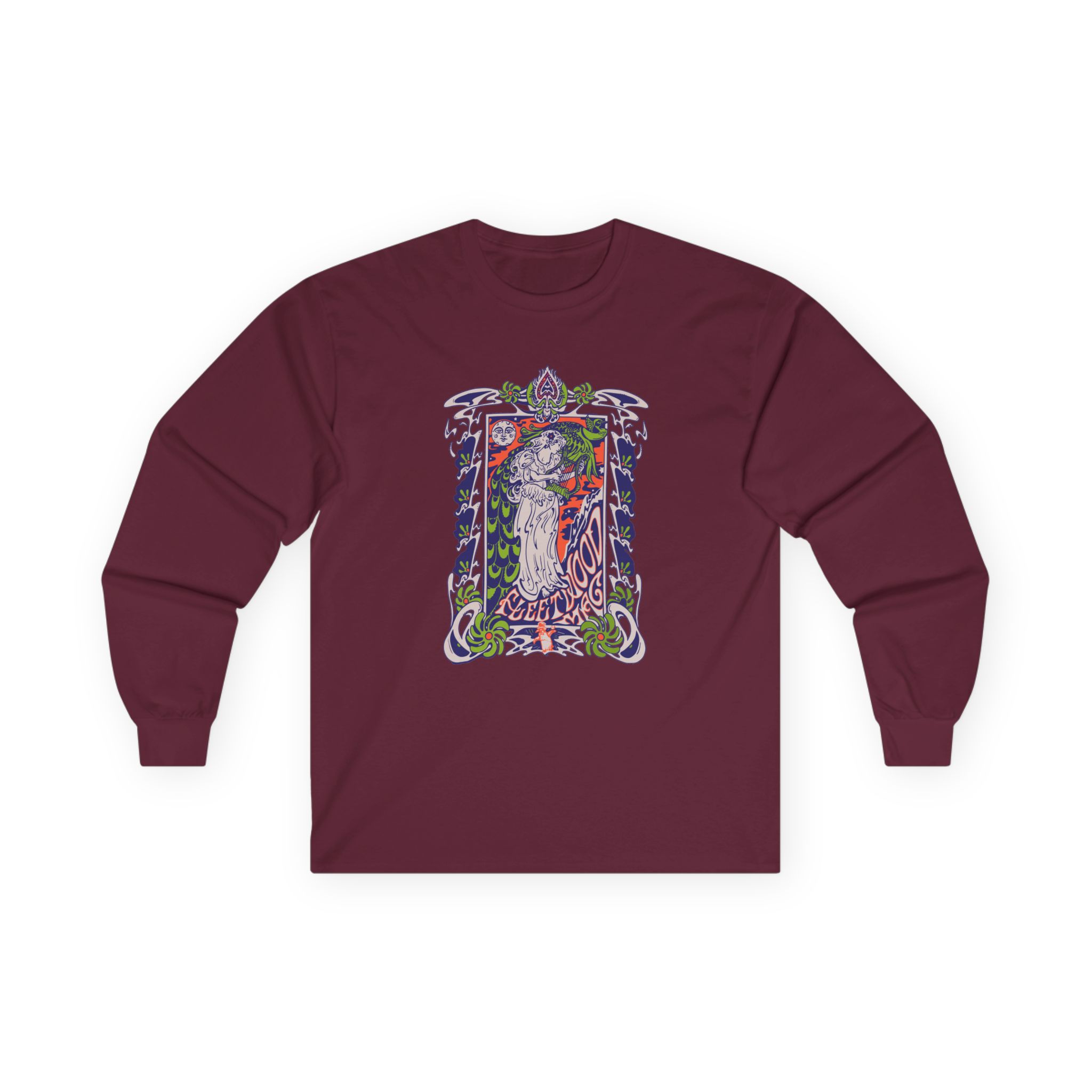 Fleetwood Mac Lady Lyre Unisex Ultra Cotton Long Sleeve Tee - Image 3