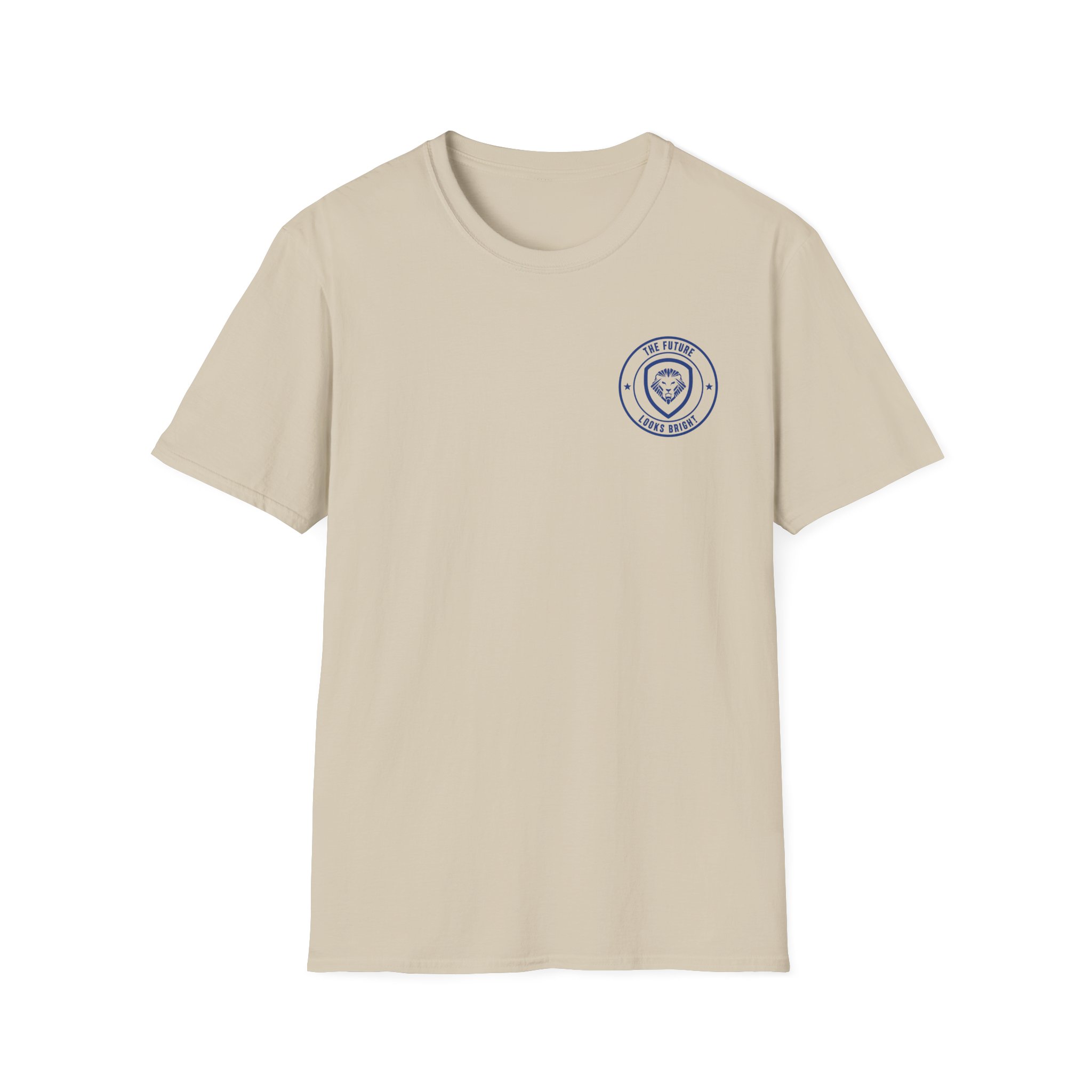 Valuetainment Men's USA Distress Flag Unisex Softstyle T-Shirt - Image 3