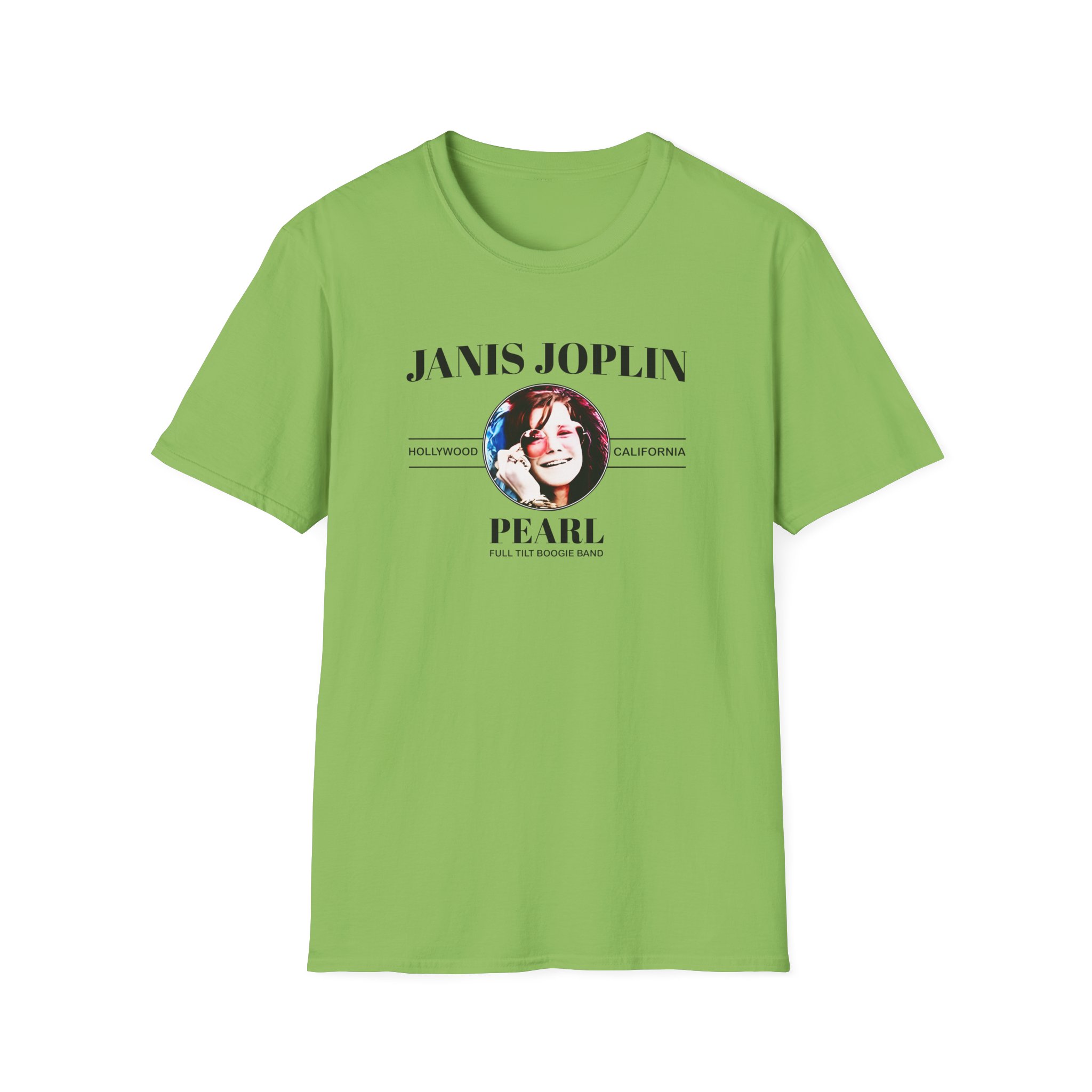 Janis Joplin Pearl Unisex Softstyle T-shirt - Image 17
