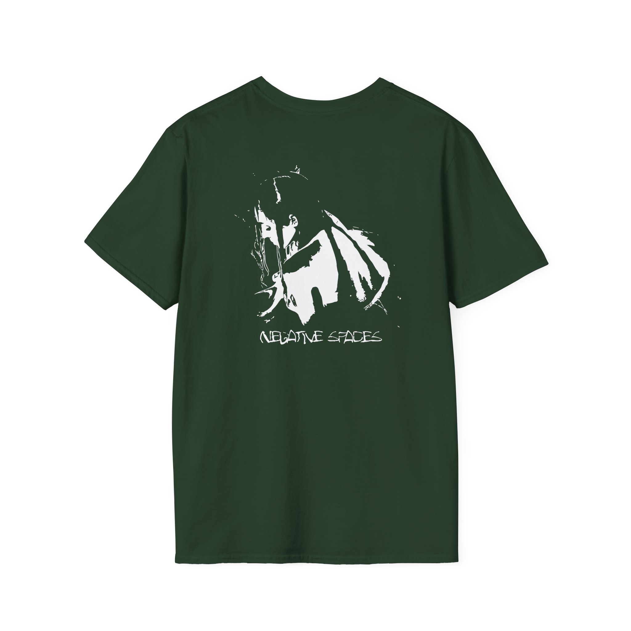 Poppy Negative Spaces Unisex Softstyle T-Shirt - Image 8