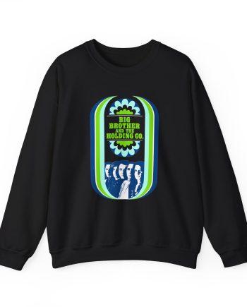 Janis Joplin Vintage Handbill Unisex Heavy Blend™ Crewneck Sweatshirt