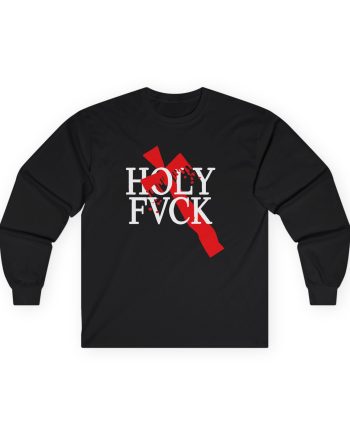 D L Bleeding Cross Unisex Ultra Cotton Long Sleeve Tee