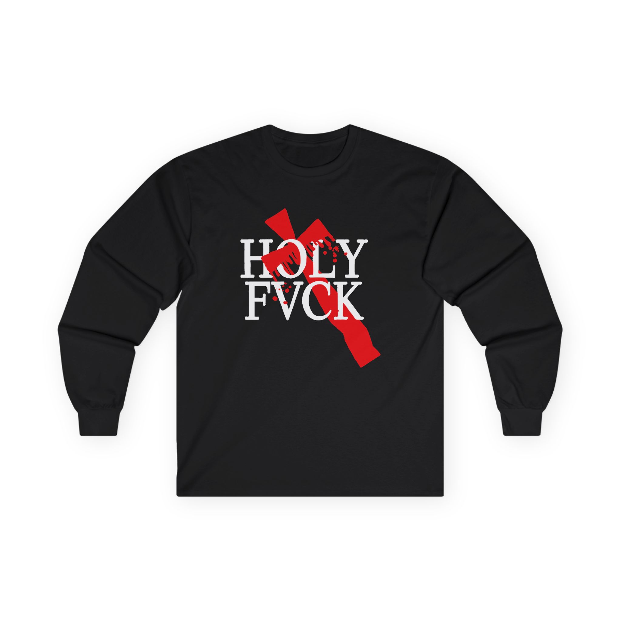 D L Bleeding Cross Unisex Ultra Cotton Long Sleeve Tee