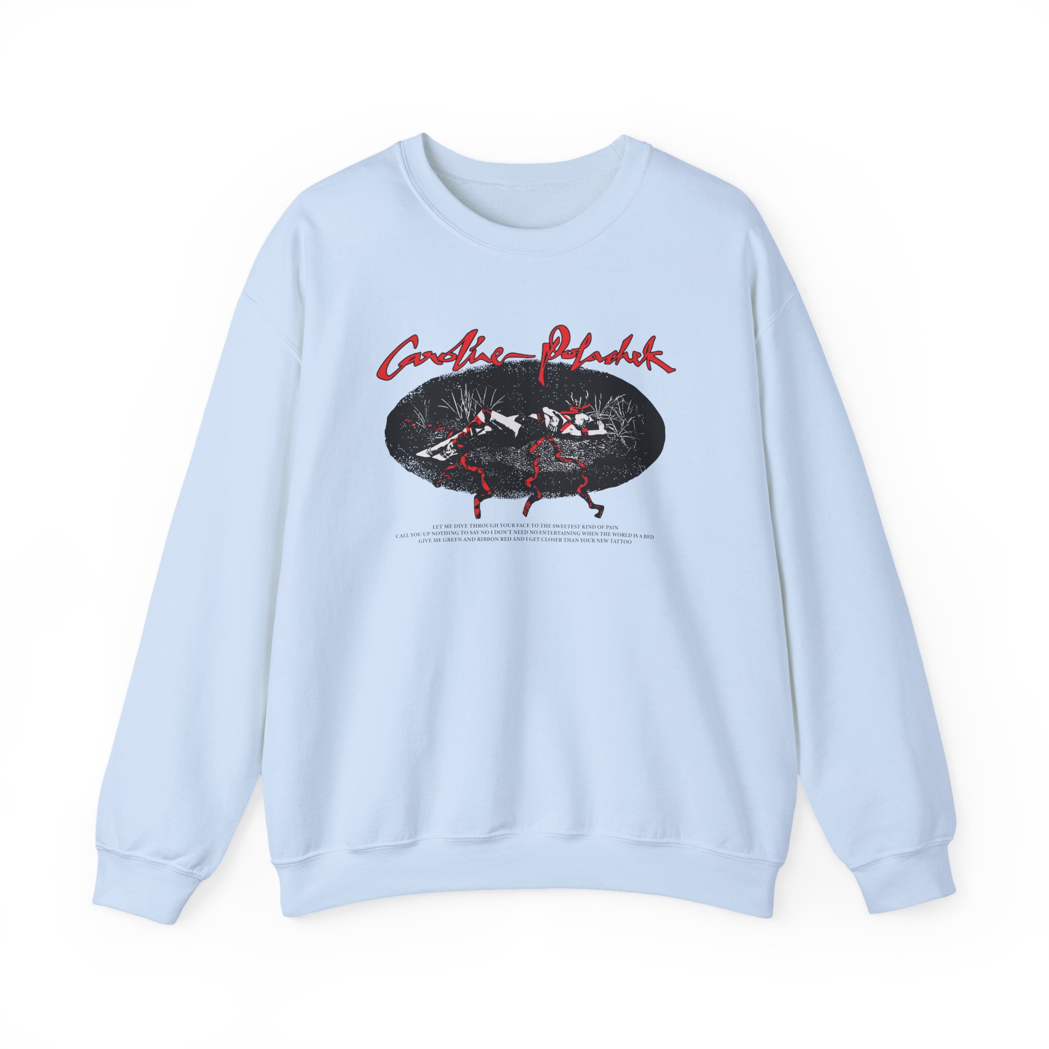 Caroline Polachek Blood & Butter Unisex Heavy Blend™ Crewneck Sweatshirt - Image 7