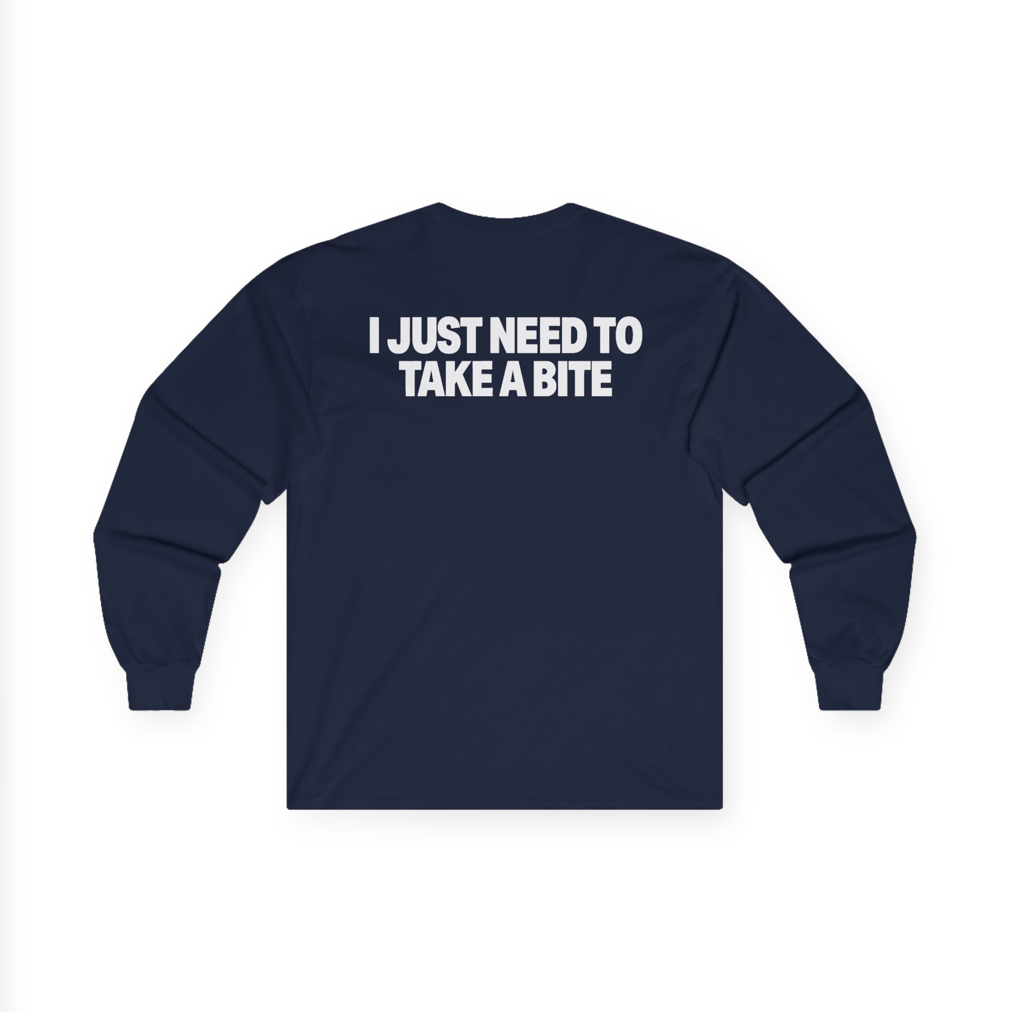 D L Take a Bite Cherry Unisex Ultra Cotton Long Sleeve Tee - Image 12