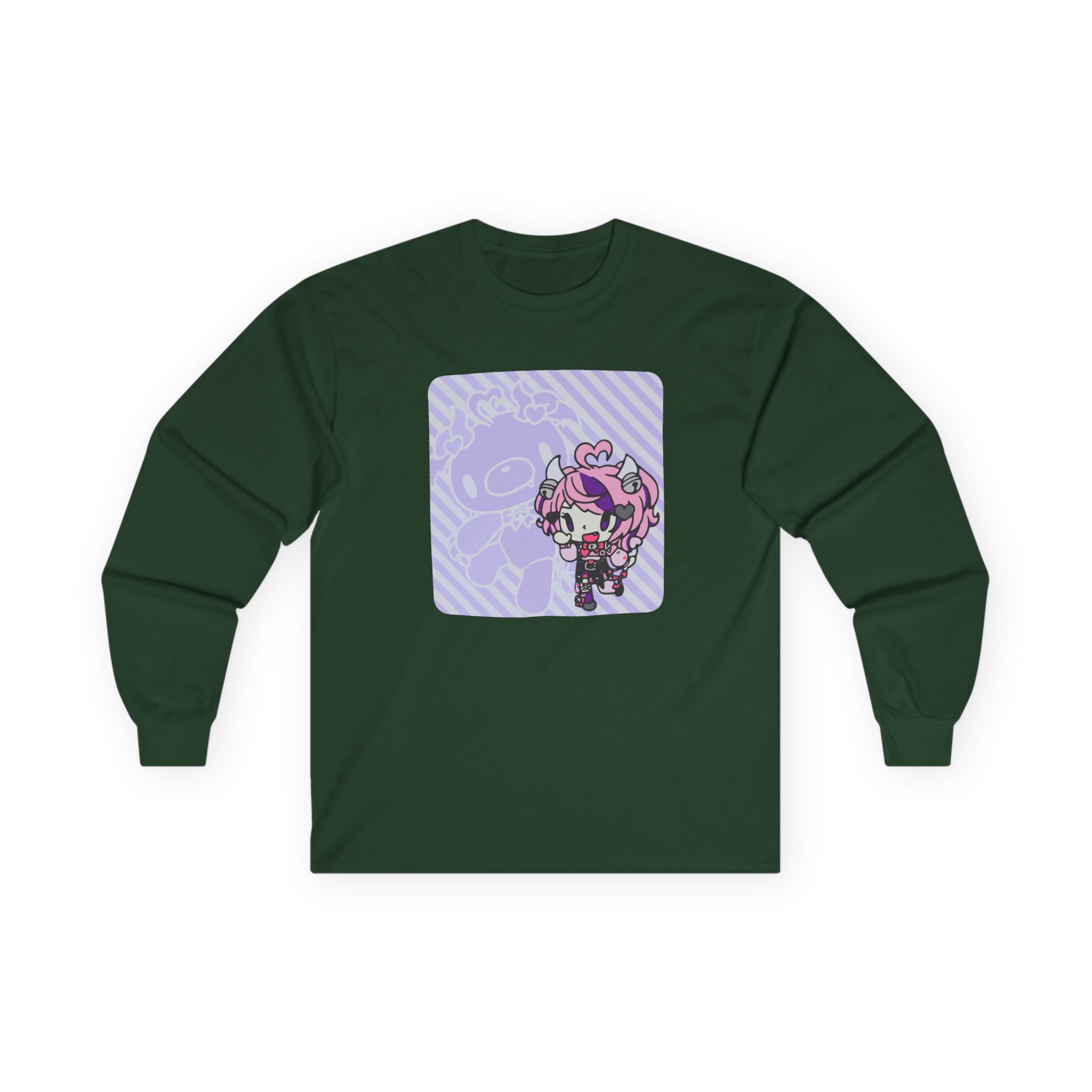 Ironmouse X Gloomy Bear Unisex Ultra Cotton Long Sleeve Tee - Image 7