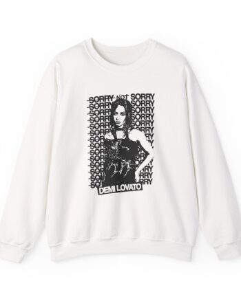 D L Sorry Not Sorry Unisex Heavy Blend™ Crewneck Sweatshirt