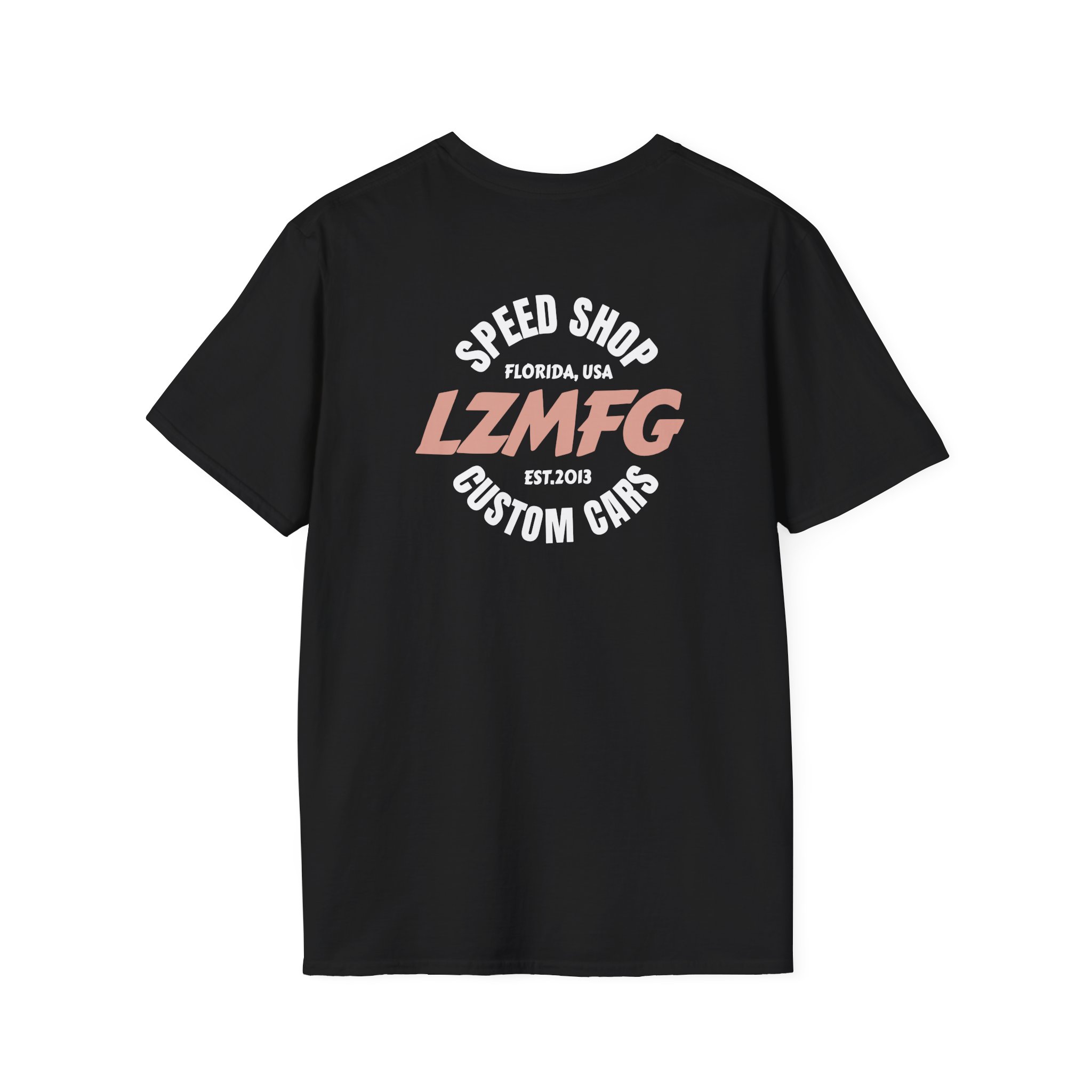 Adam LZ Surf Unisex Softstyle T-Shirt - Image 2