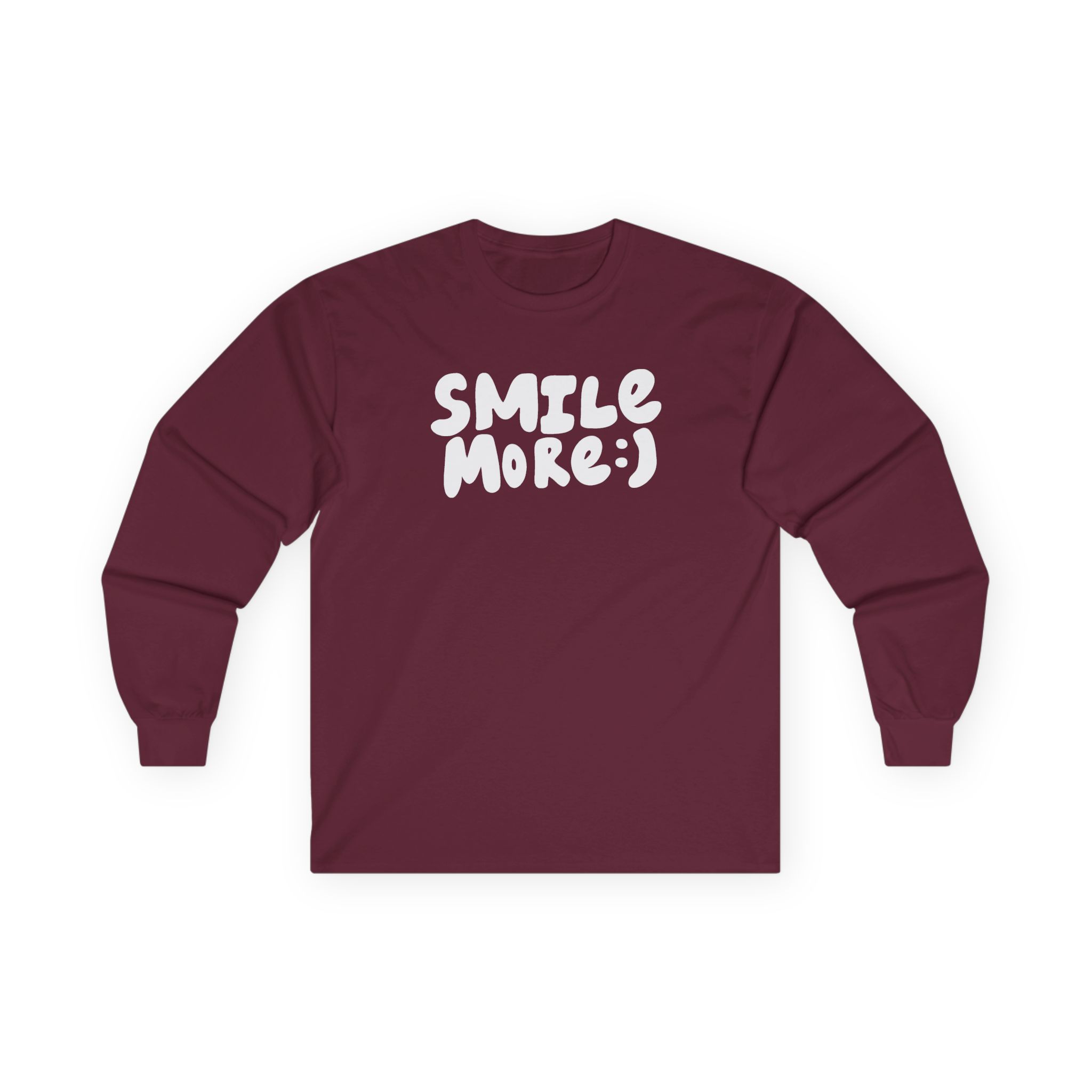 Roman Atwood Smile More Unisex Ultra Cotton Long Sleeve Tee - Image 3