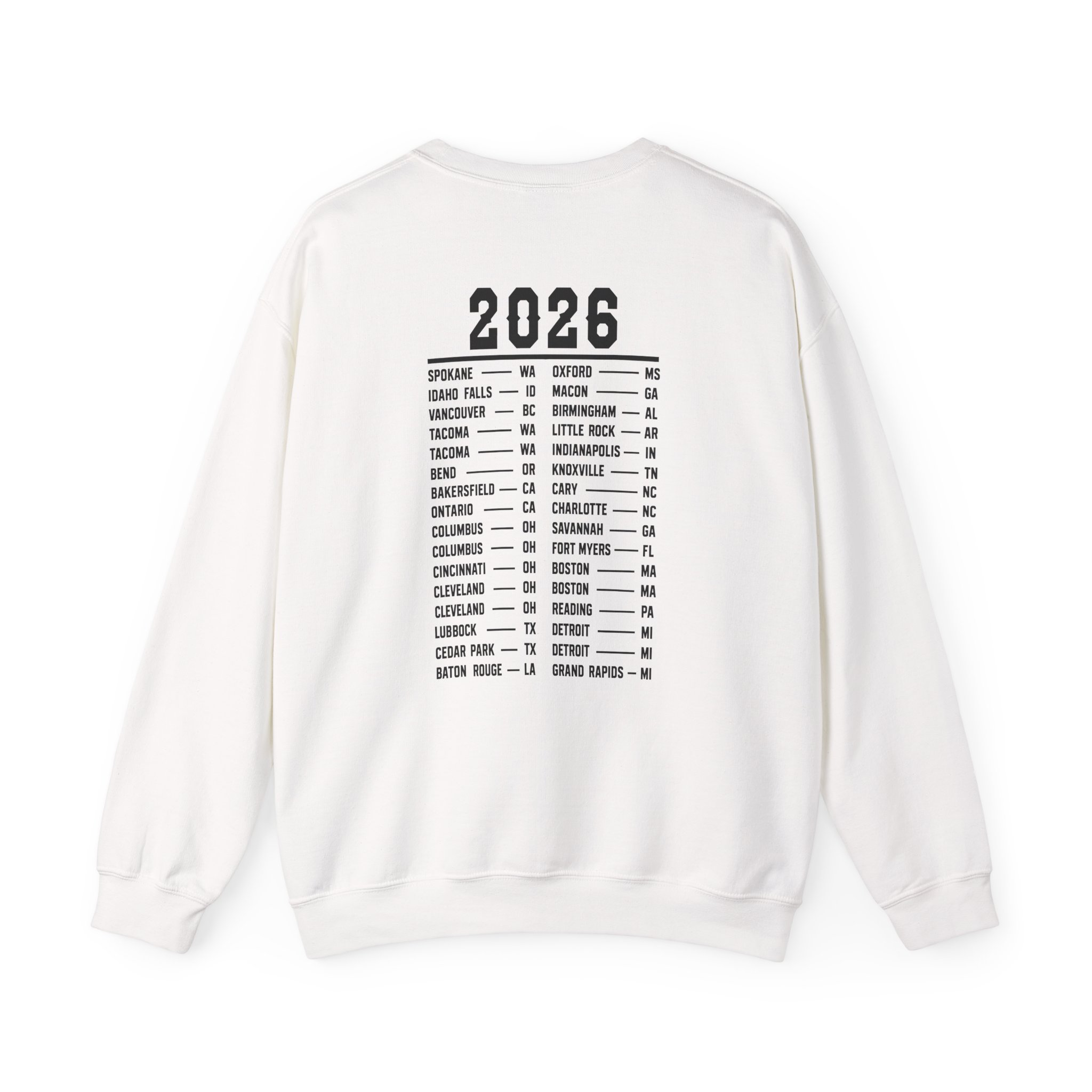 Gavin Adcock Mossy Ok Unisex Heavy Blend™ Crewneck Sweatshirt - Image 2