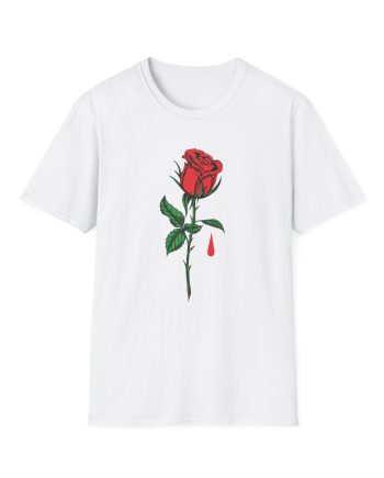 Blue October Big Rose Unisex Softstyle T-Shirt
