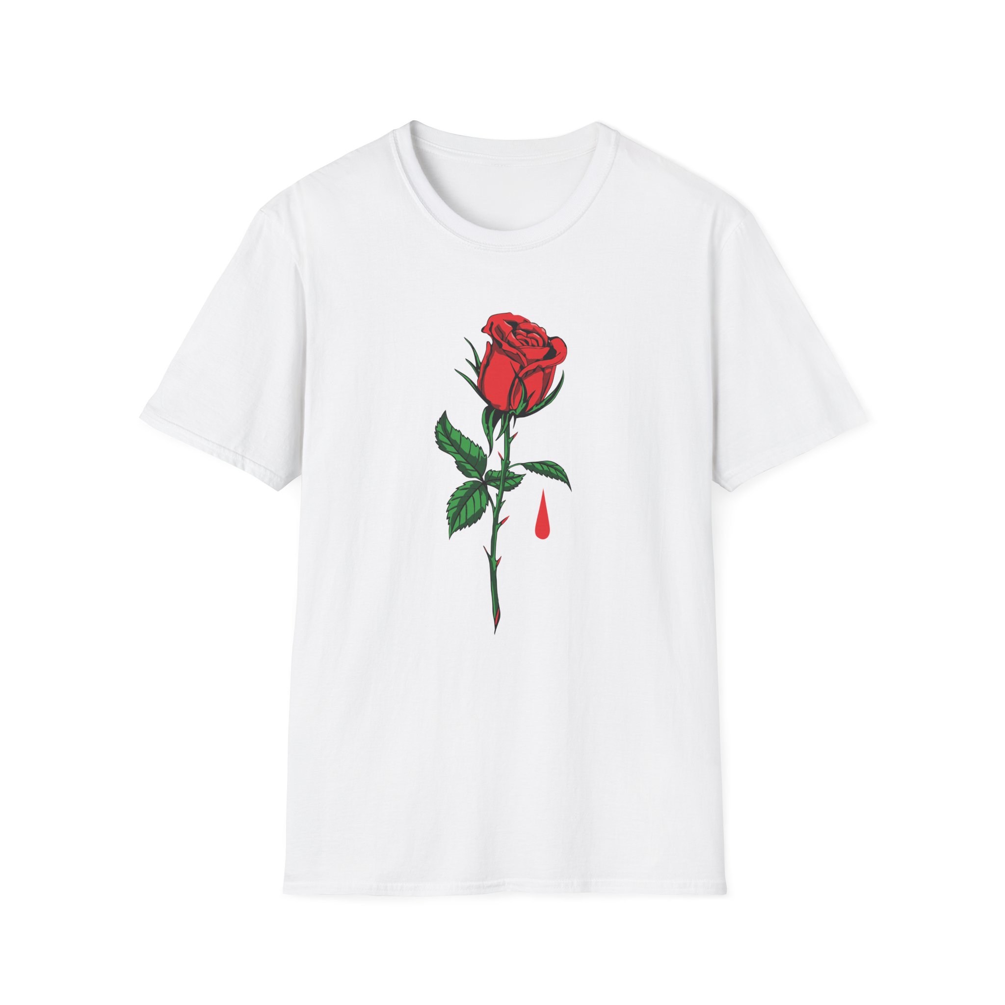 Blue October Big Rose Unisex Softstyle T-Shirt