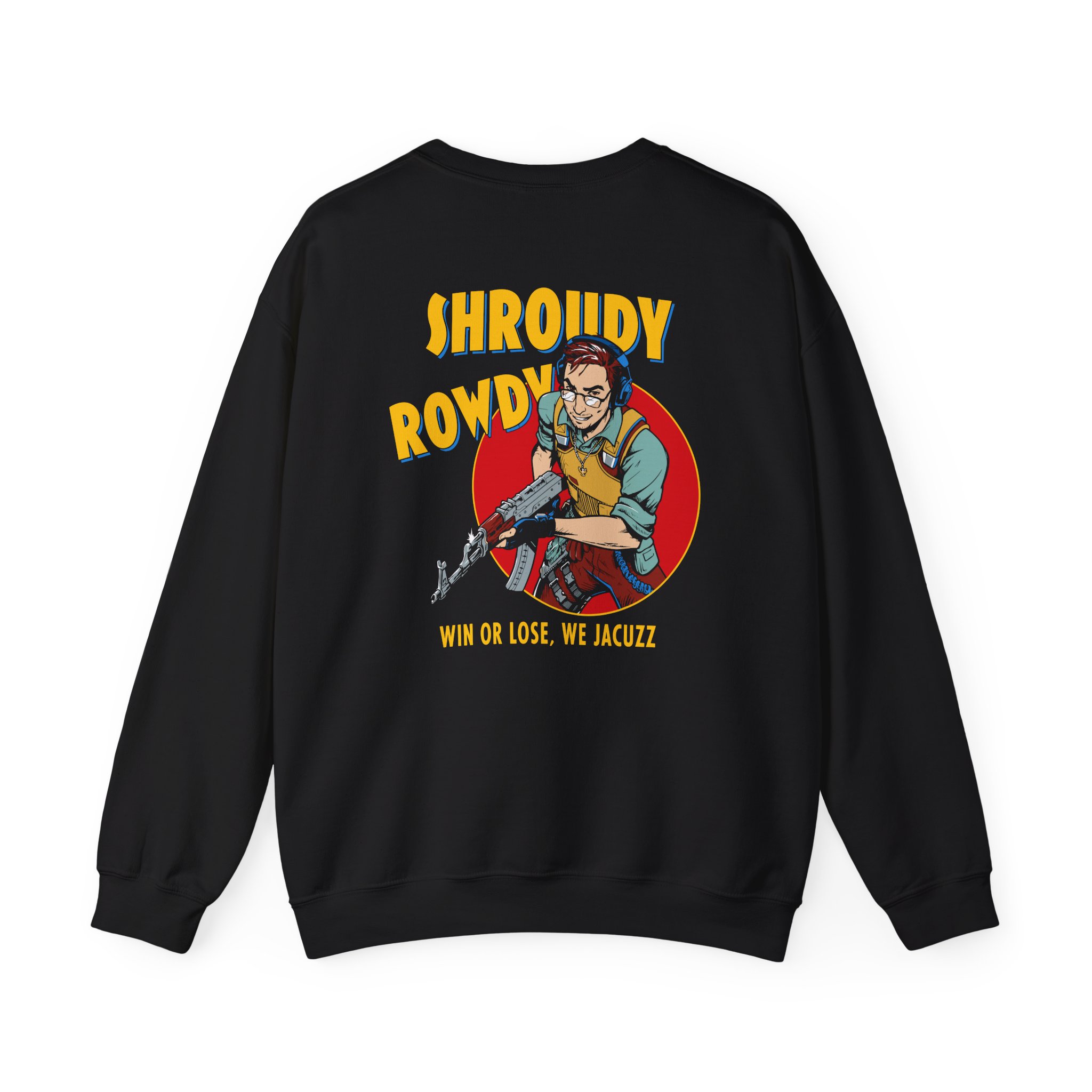 Shroud The Broys Unisex Heavy Blend™ Crewneck Sweatshirt - Image 2