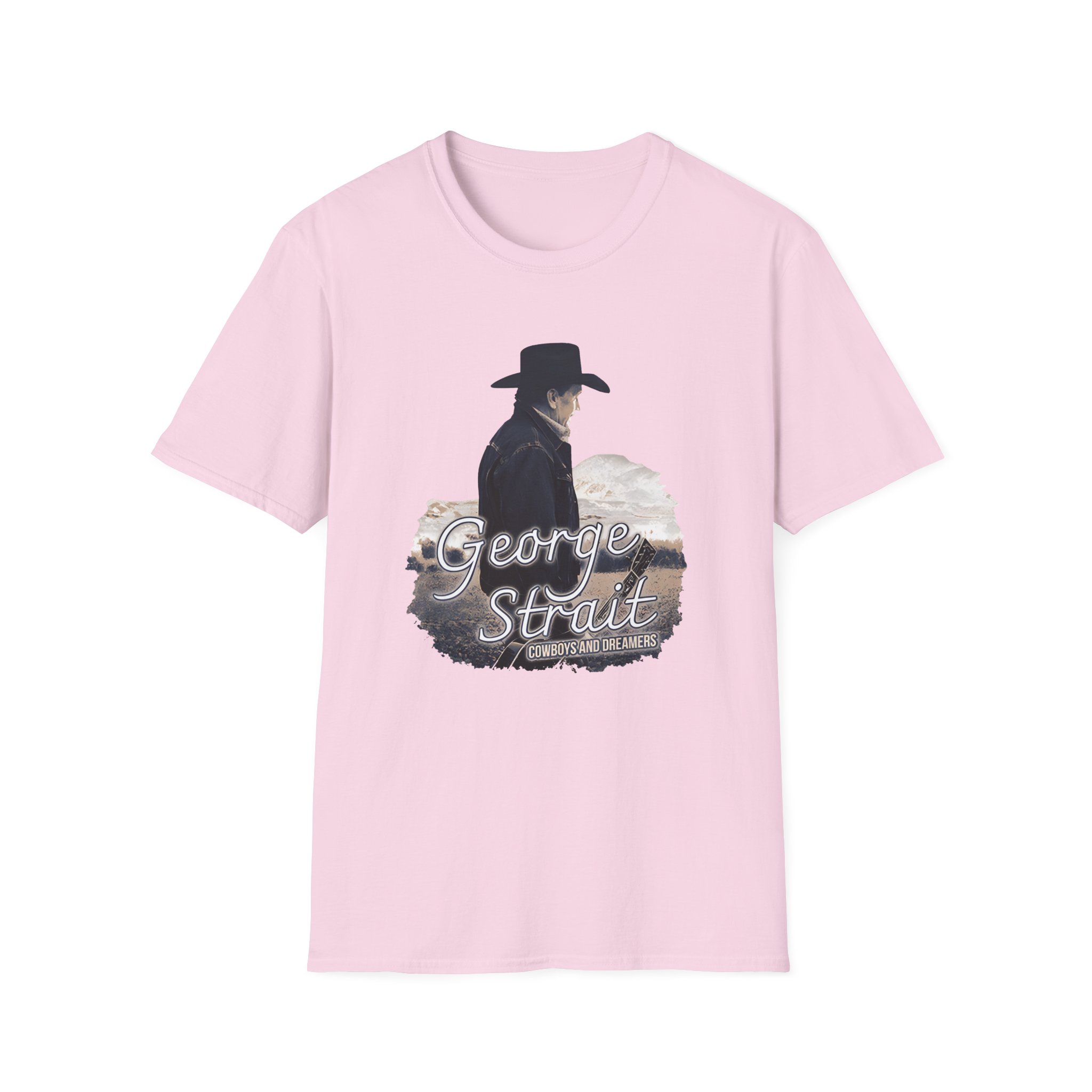 George Strait Cowboys and Dreamers Unisex Softstyle T-Shirt - Image 29